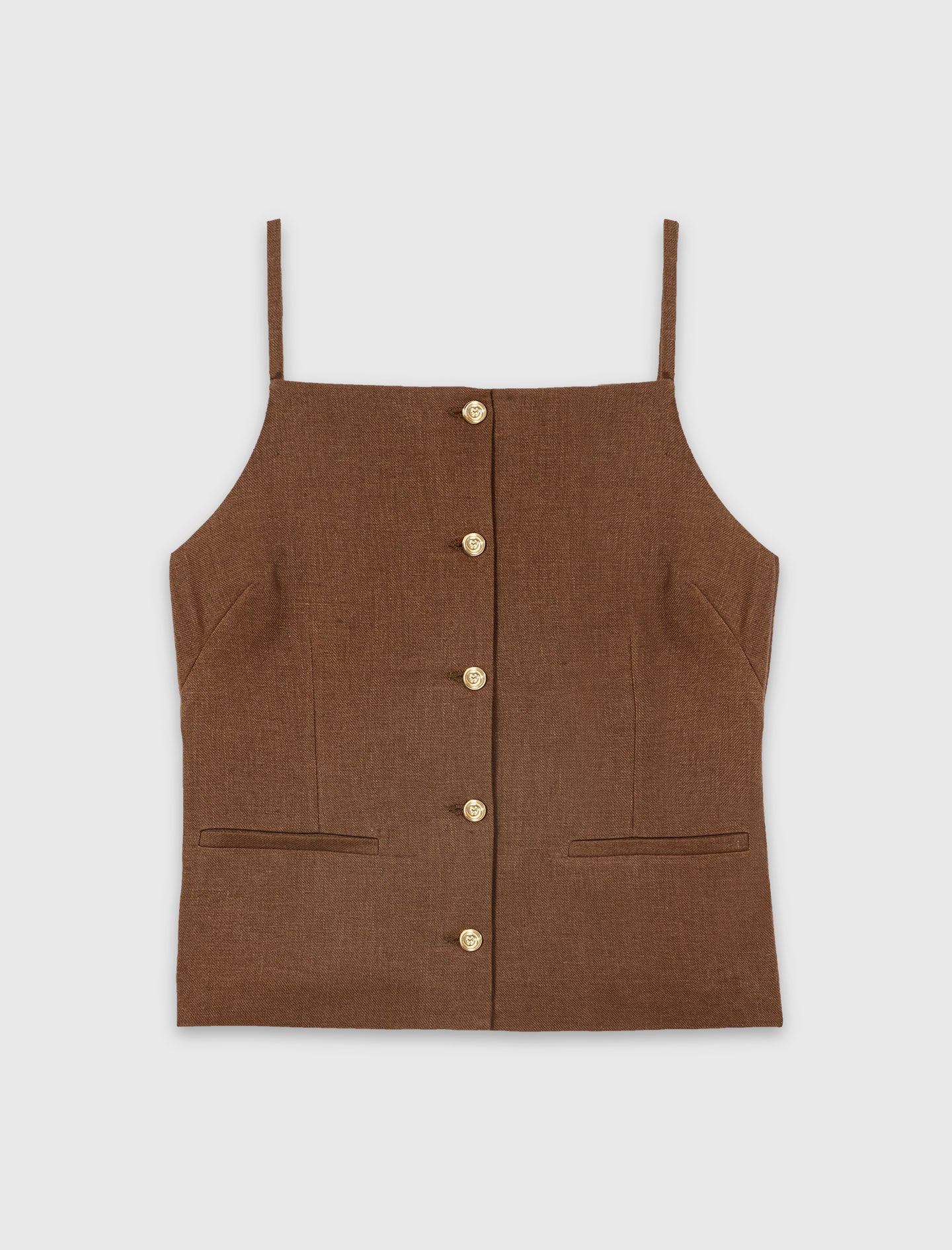 Linen blend top 6
