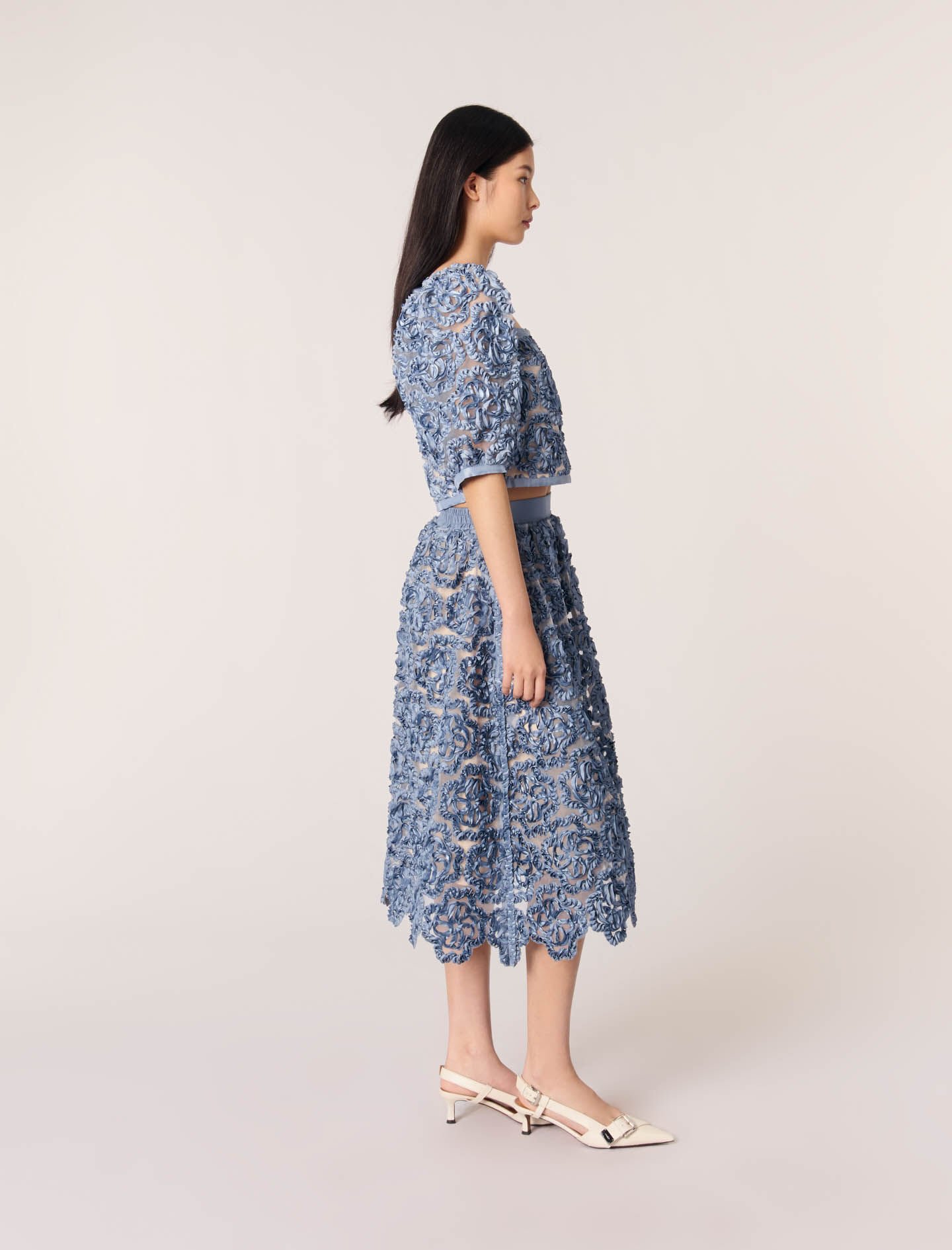 新品★ SOFIA ORGANZA LAYERED SKIRT タグ付き】アメリ SOFIA ORGANZA LAYERED SKIRT