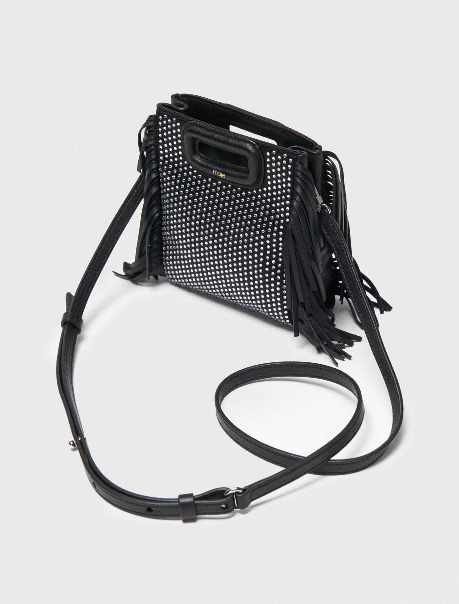 Rhinestone M mini bag
