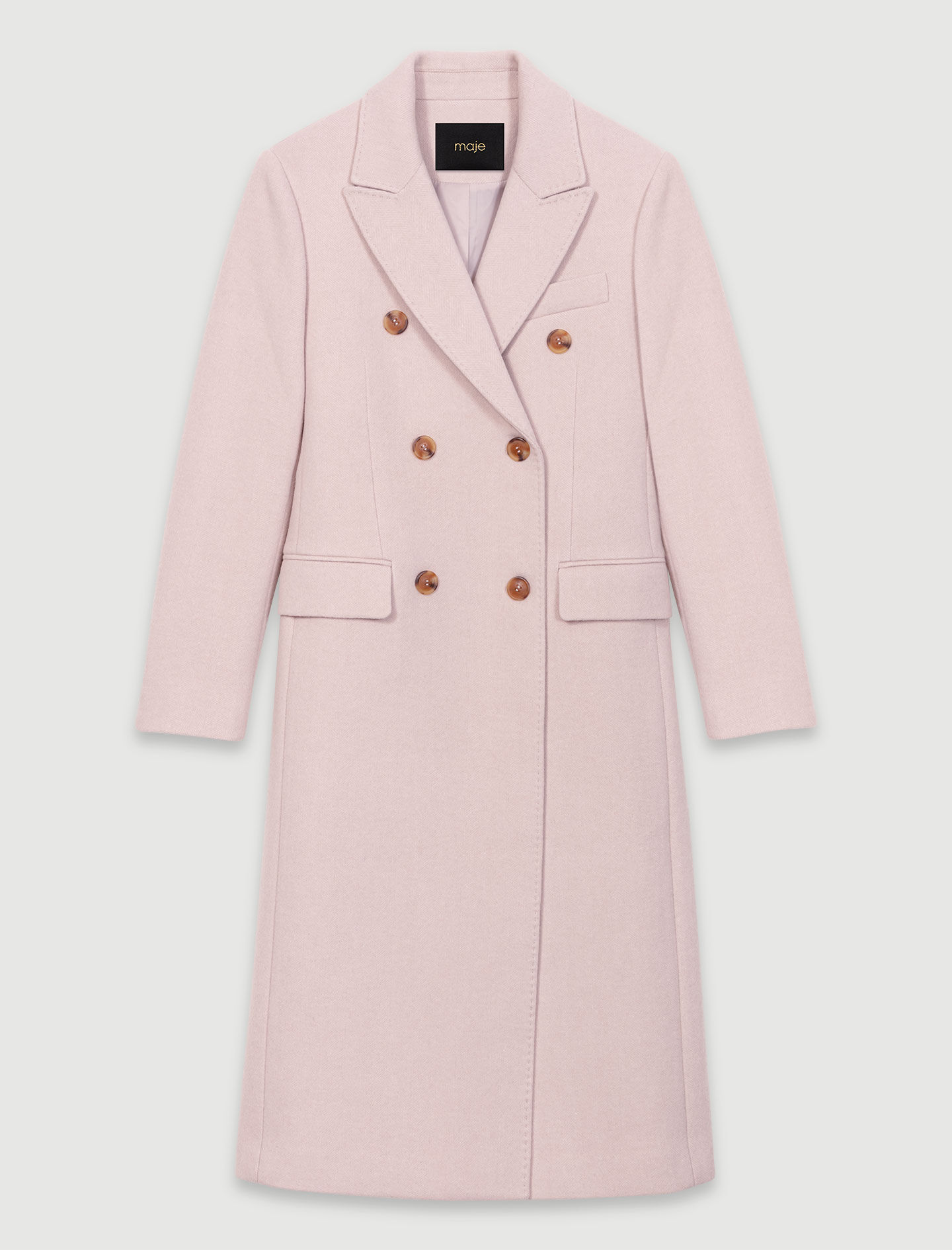 Long lined coat - Long coats | Maje