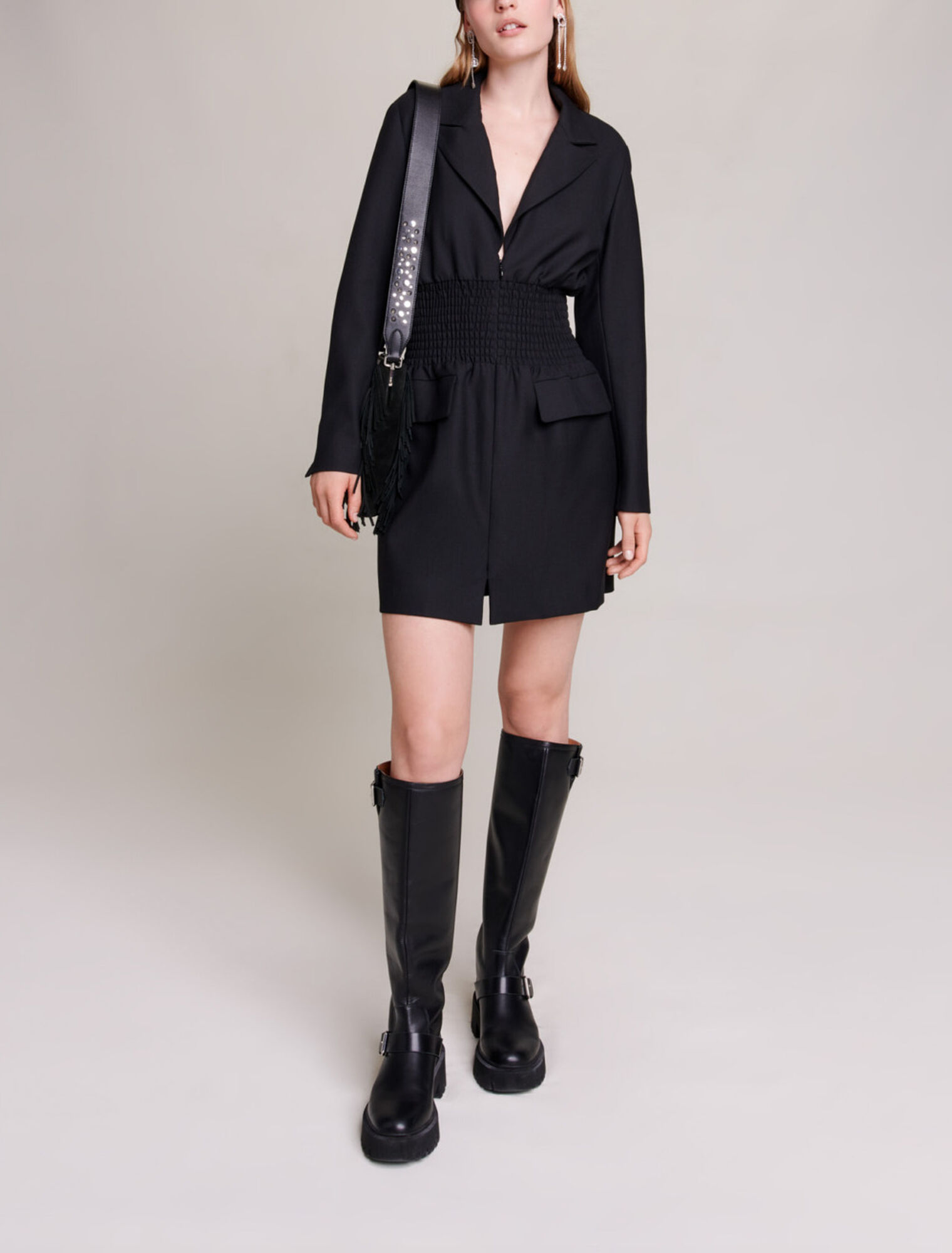 Short smocked dress