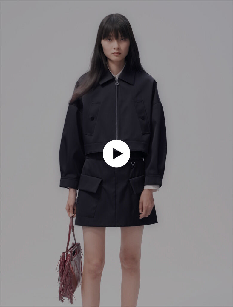 Satin jacket - Jackets | Maje