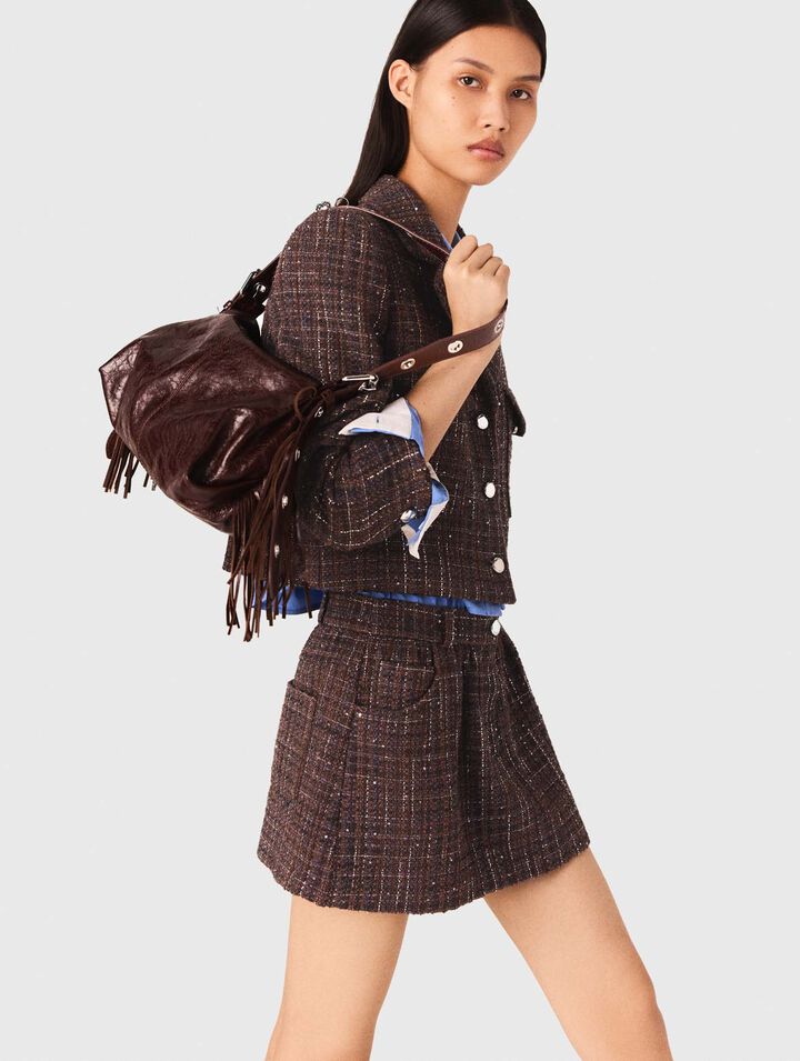 Short tweed jacket