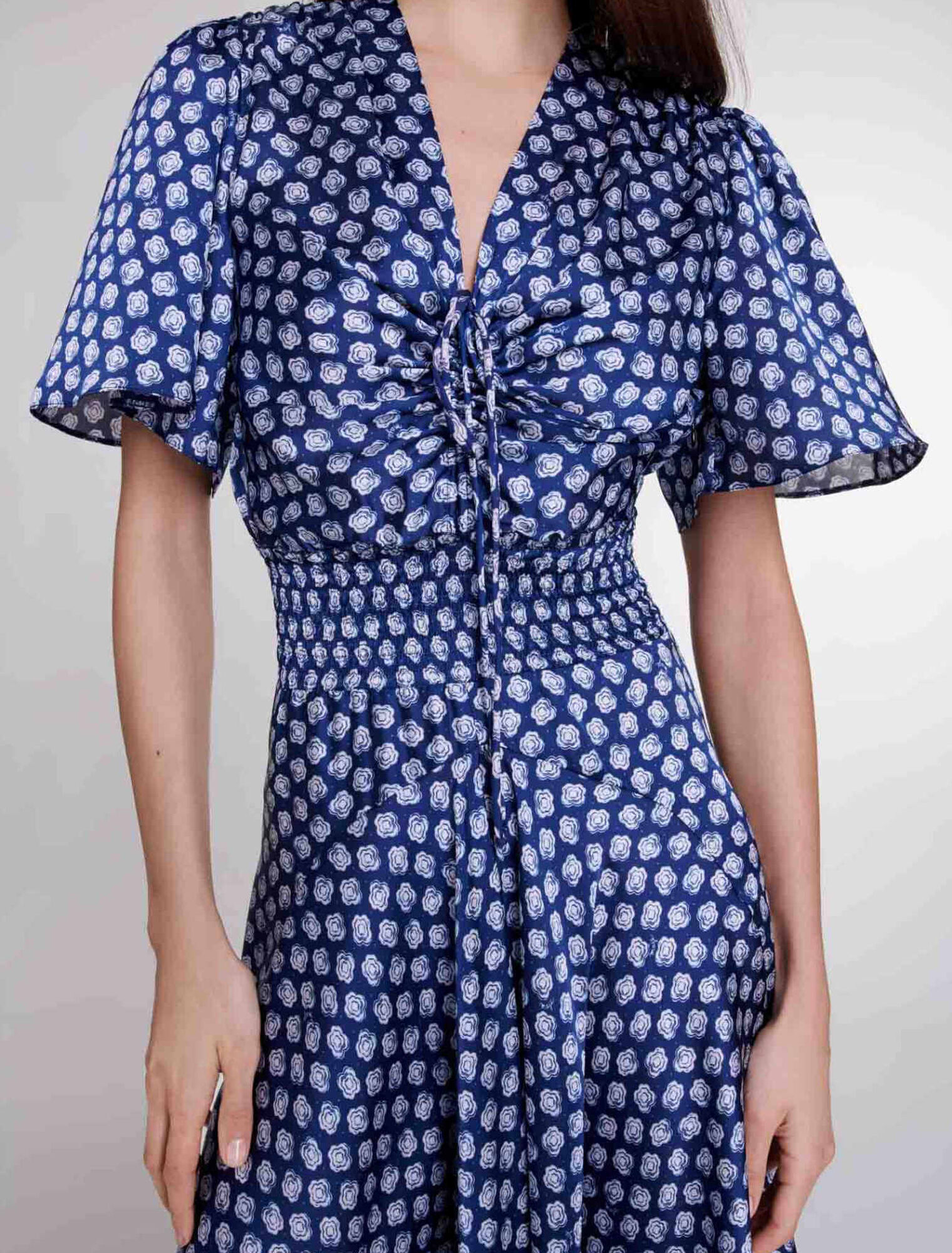 Patterned maxi dress