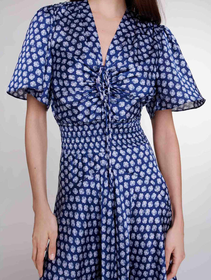 Patterned maxi dress