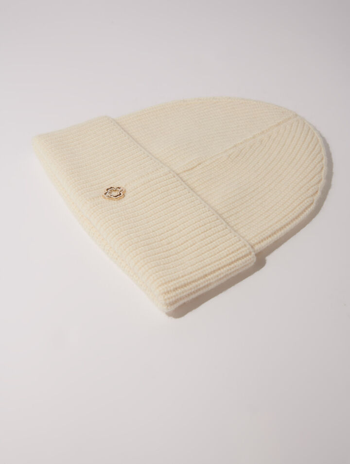 Wool and cashmere hat