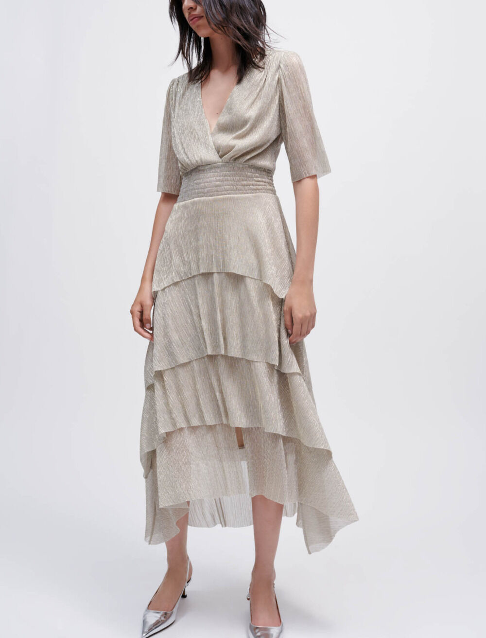 Maje ruffle clearance