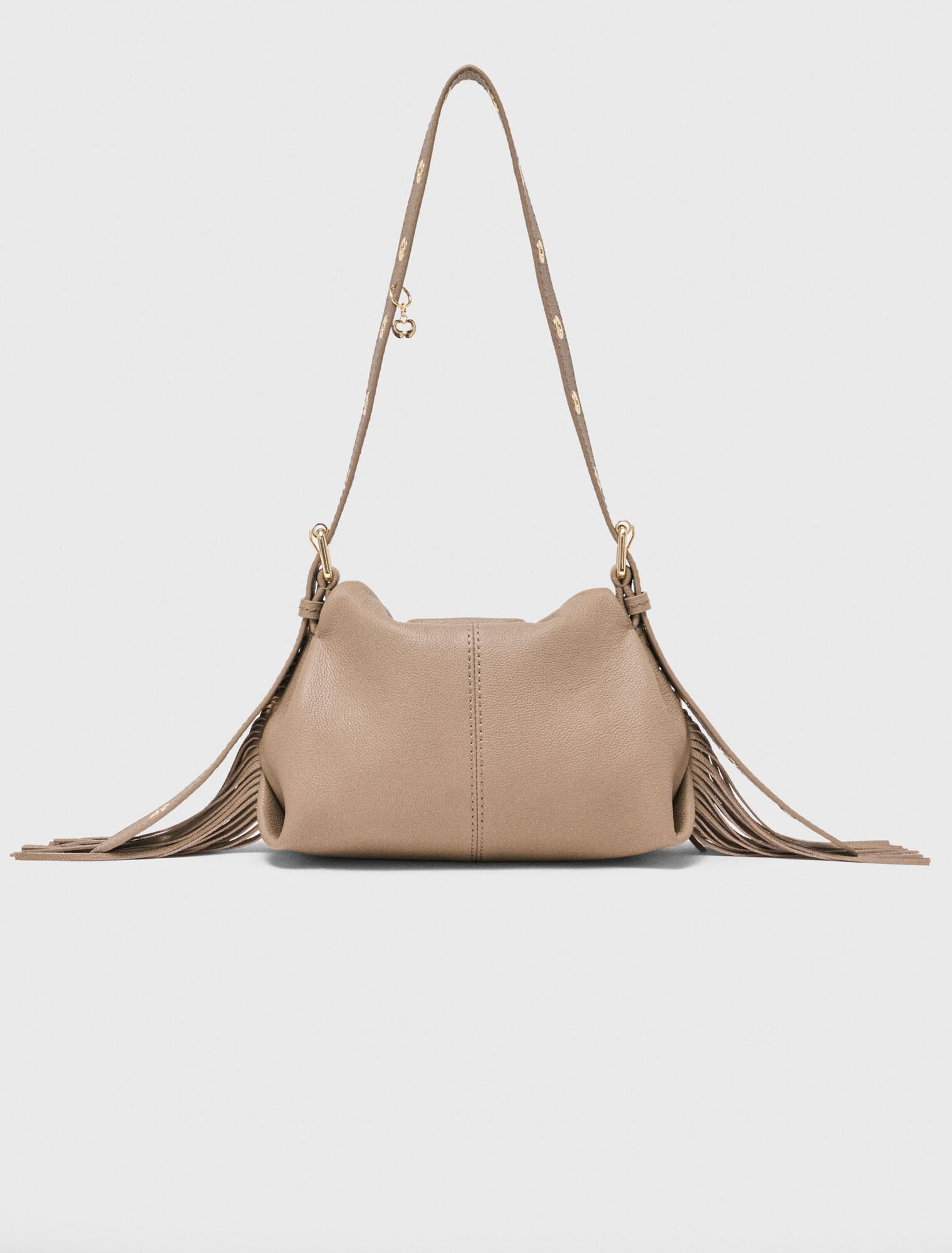 Grained leather mini Miss M bag