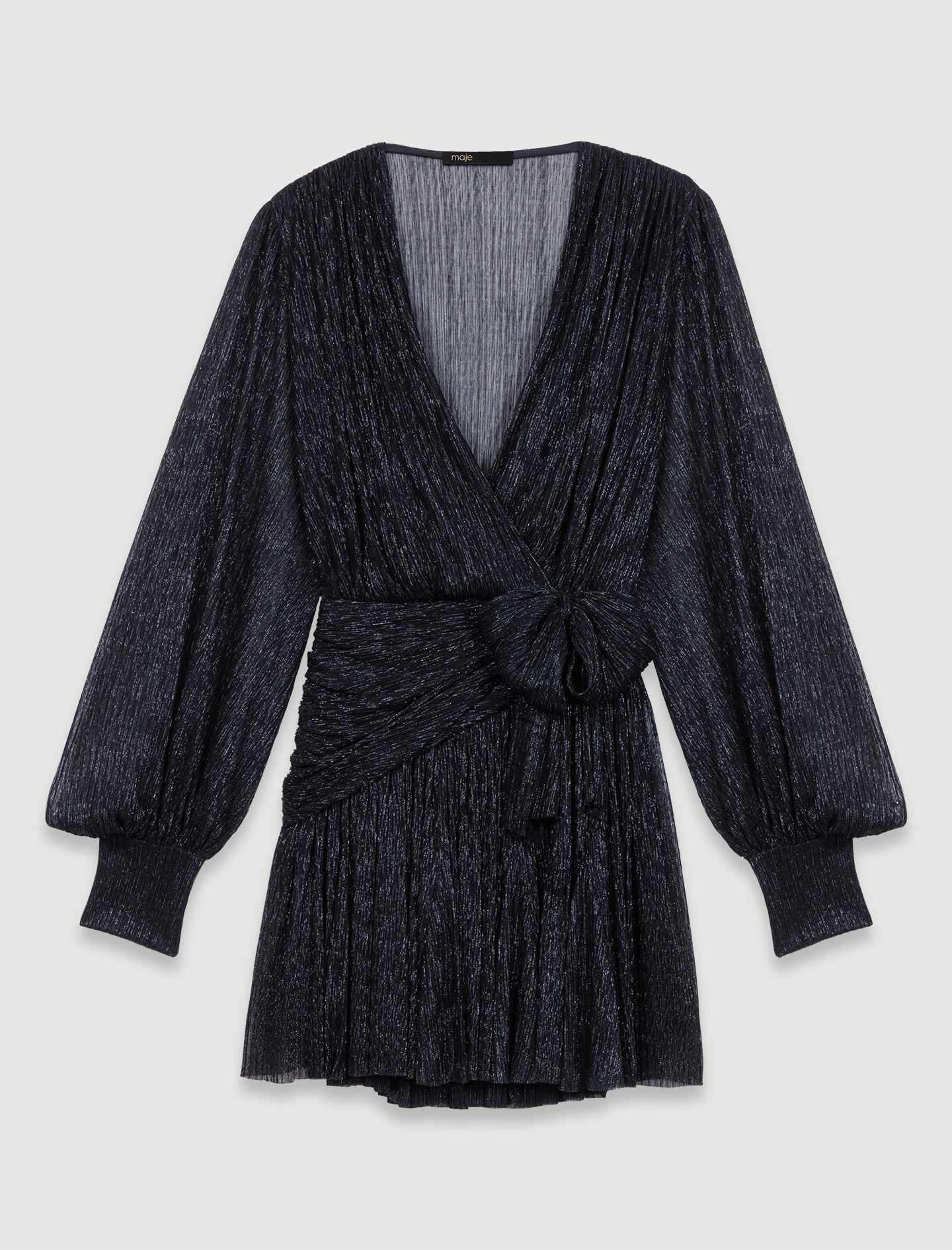 Short lamé dress - Short dresses | Maje