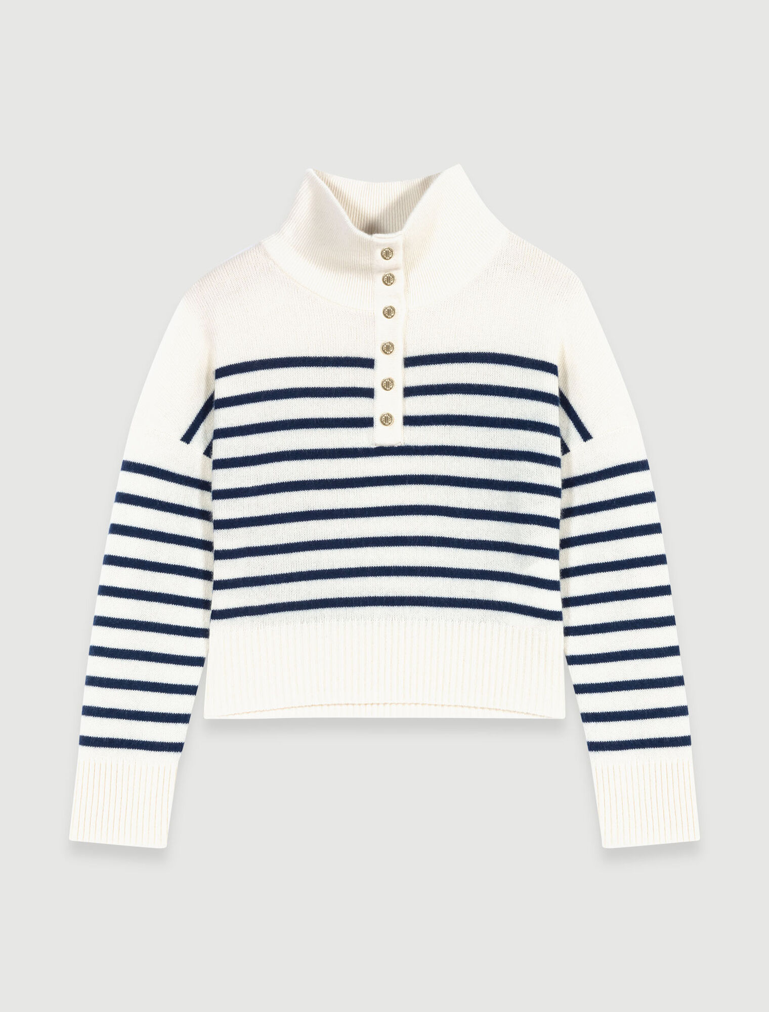 Striped cashmere sweater