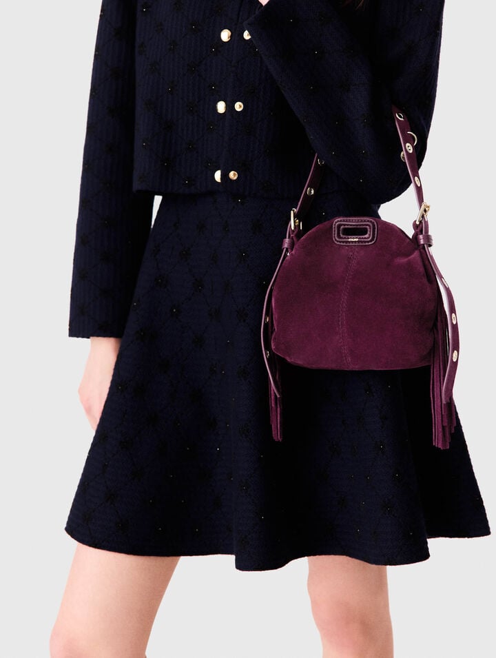 Miss M micro suede bag