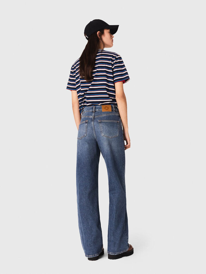 Wide-leg jeans