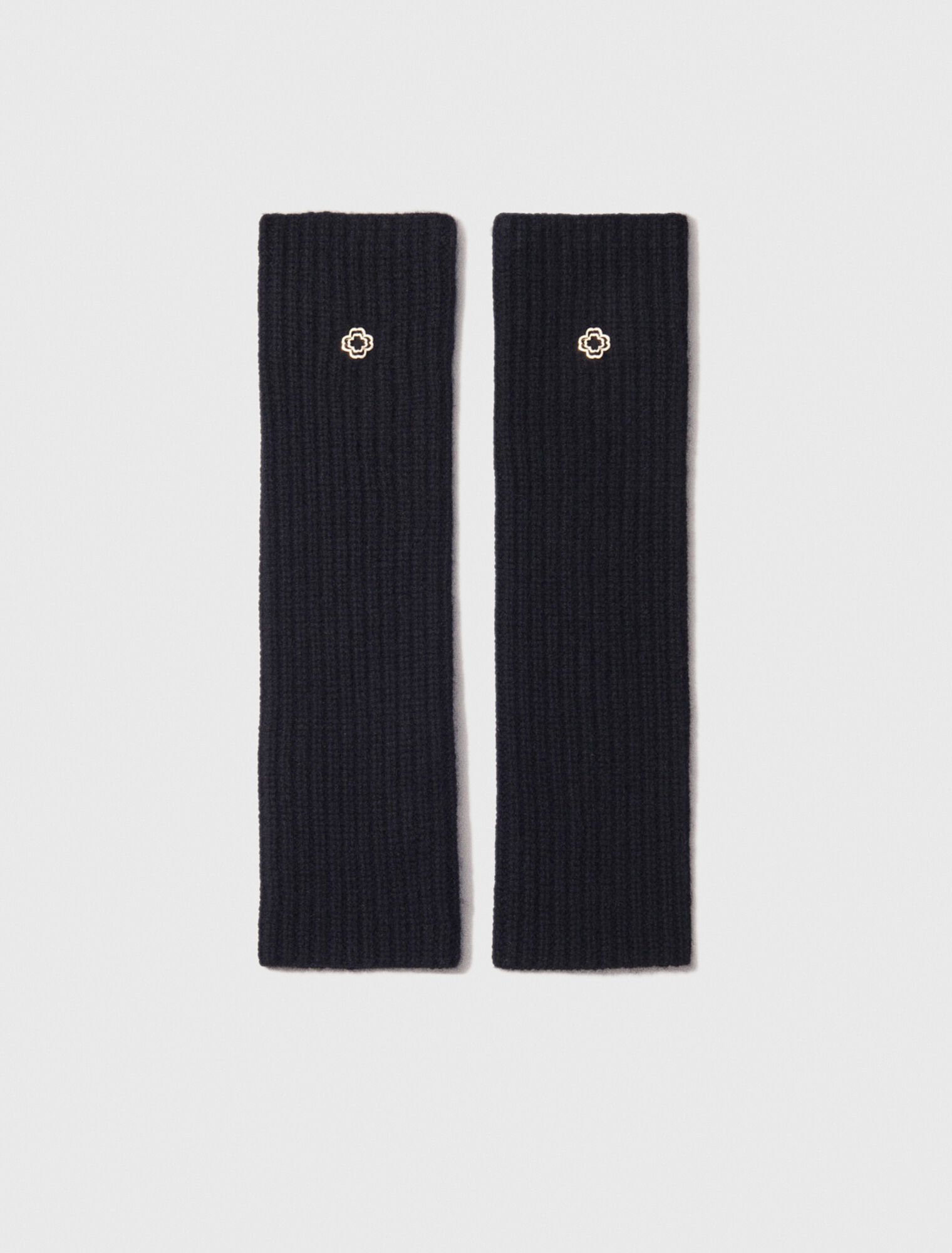 Wool and cashmere mittens