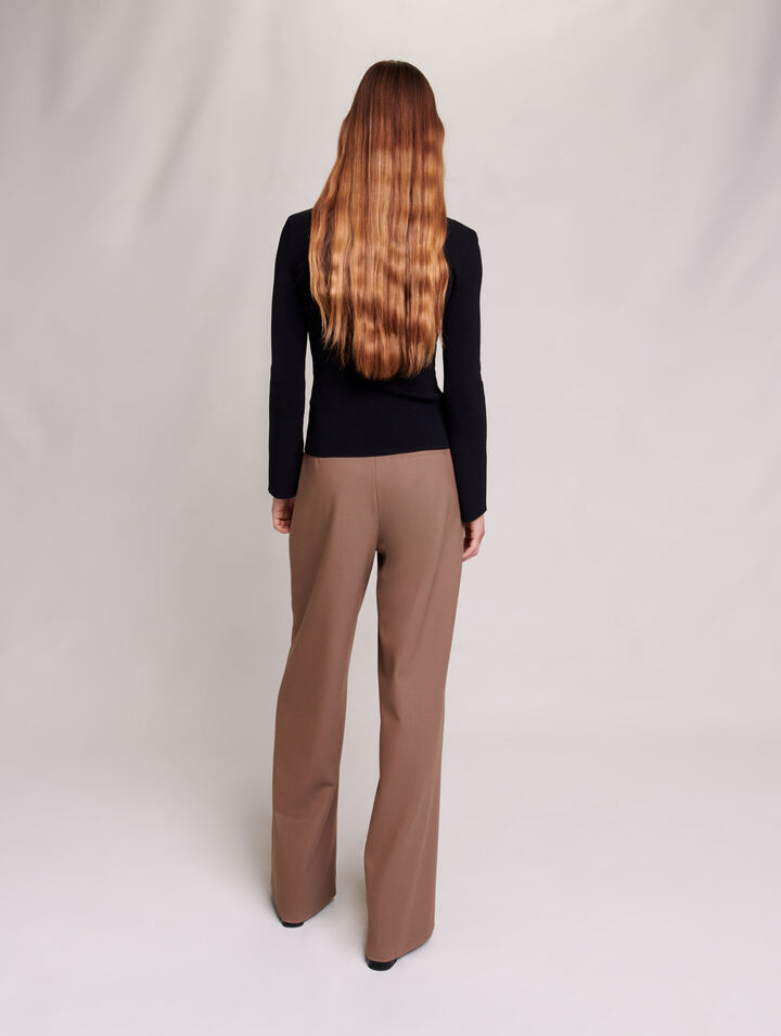 Cutaway knit jumper