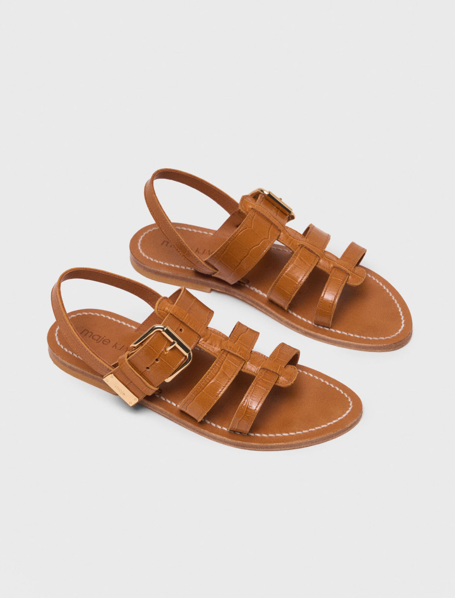 K.Jacques leather gladiators