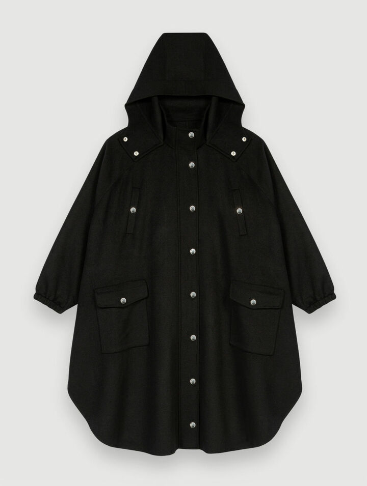 Double-sided oversize coat
