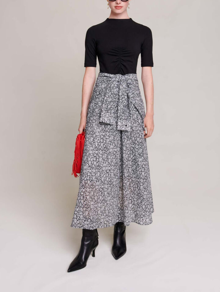 Long floral dress
