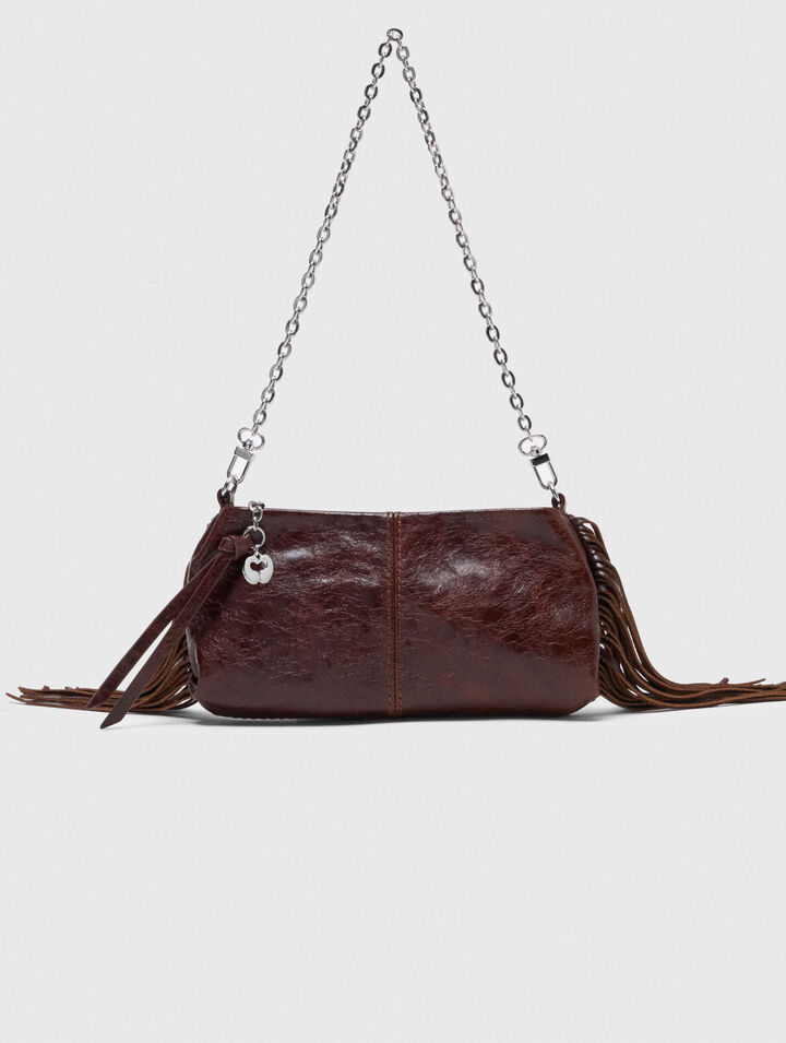 Patent leather Miss M Pouch bag