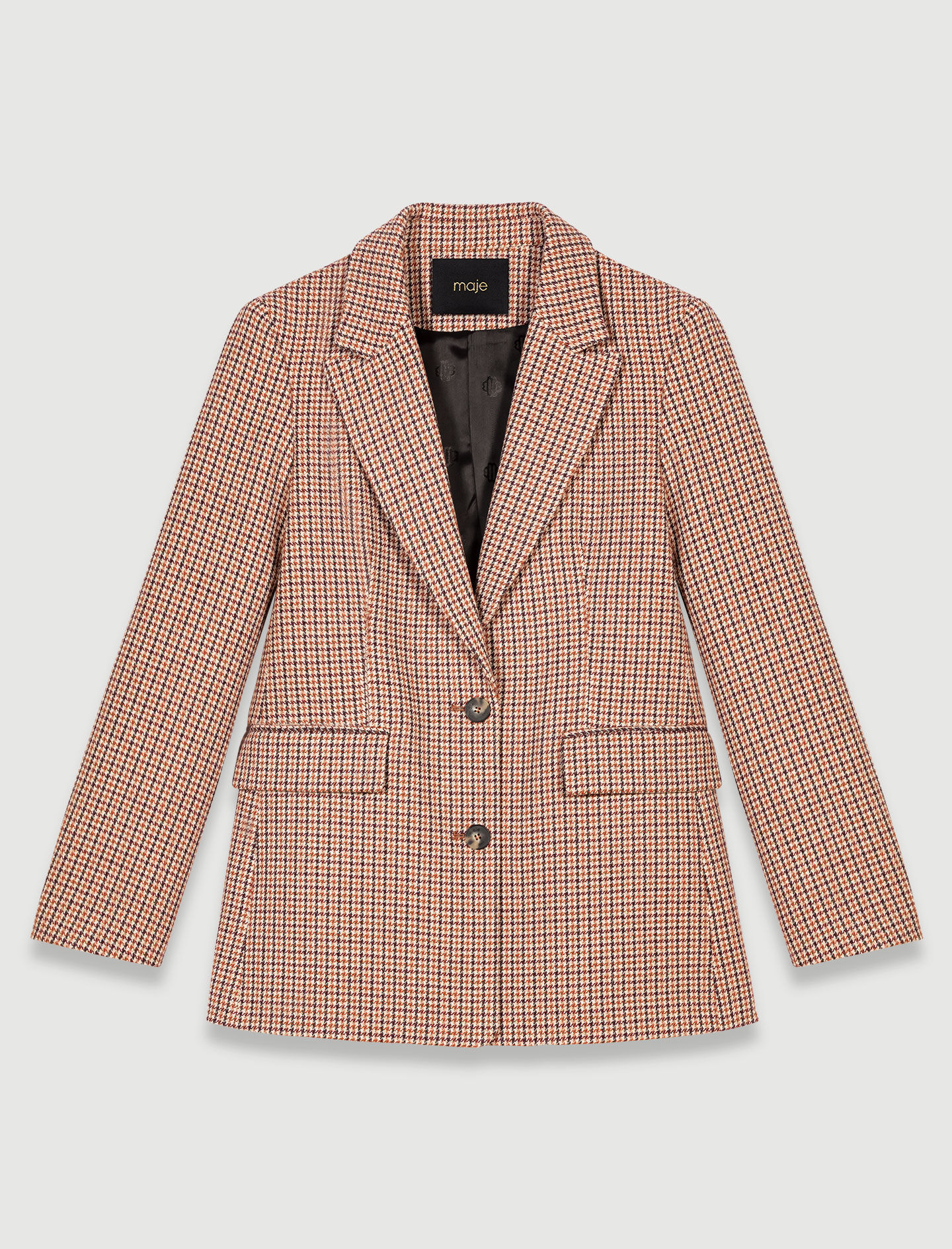 Check suit jacket Offline Blazers Jackets Maje