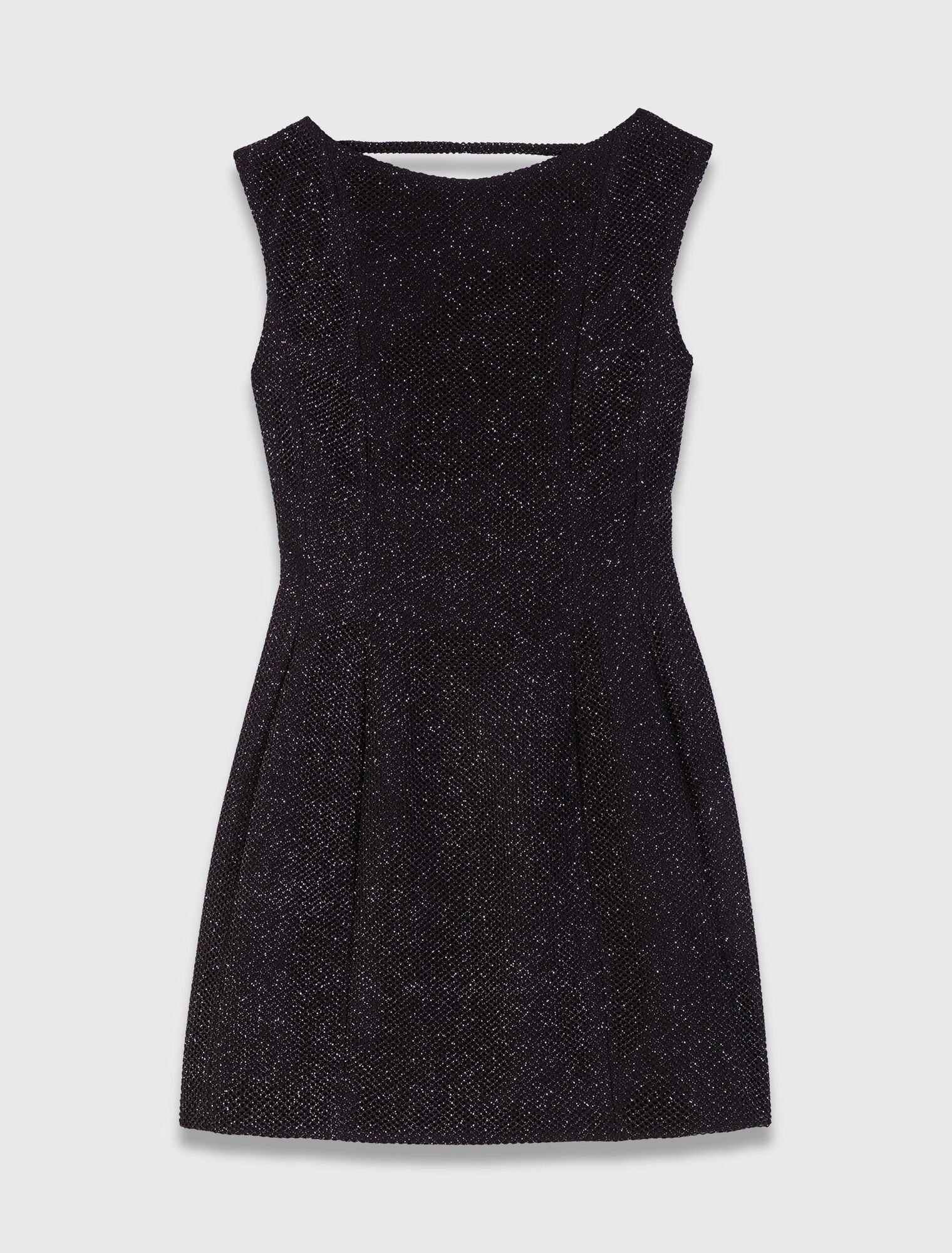 Rhinestone flared short dress