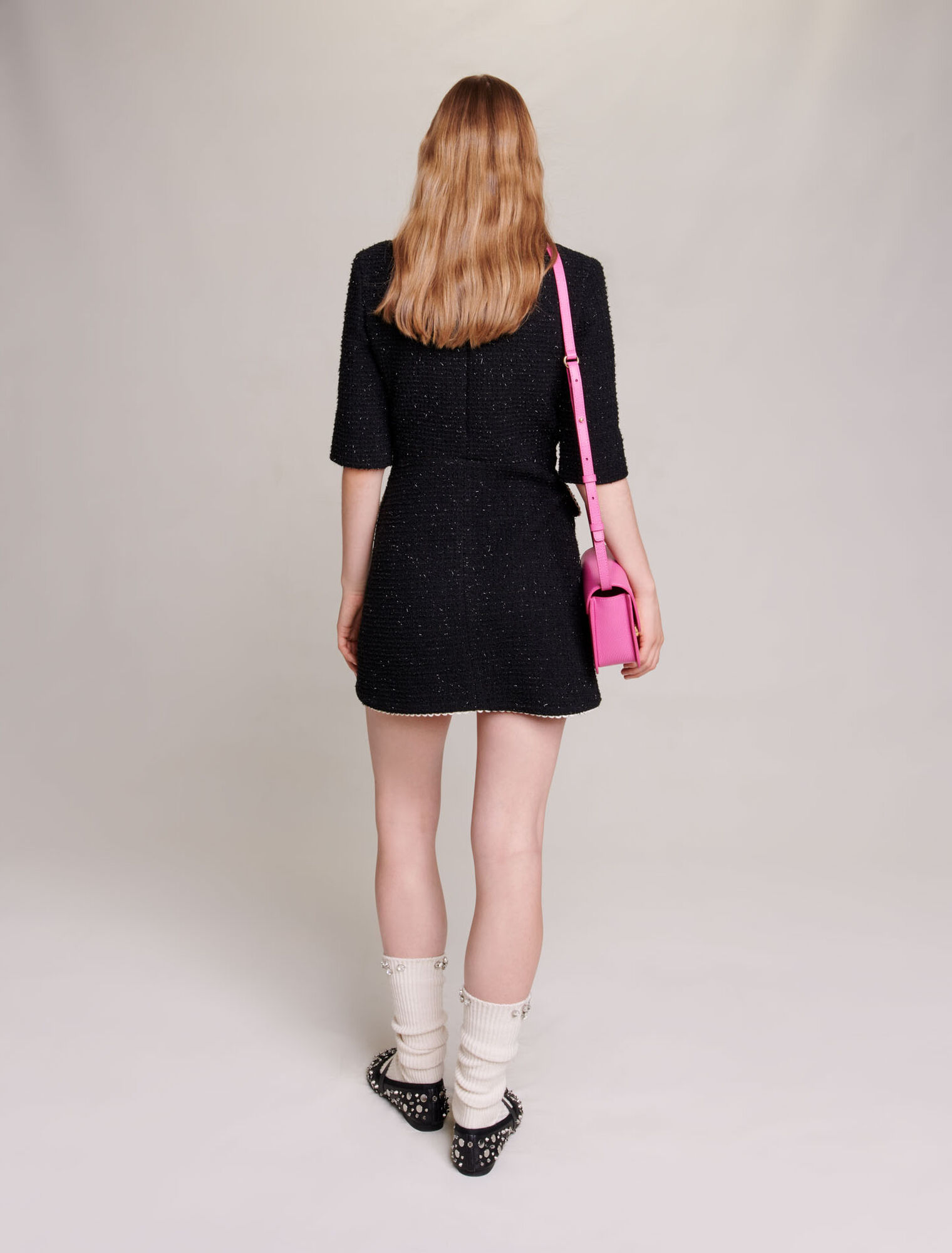 Short tweed dress