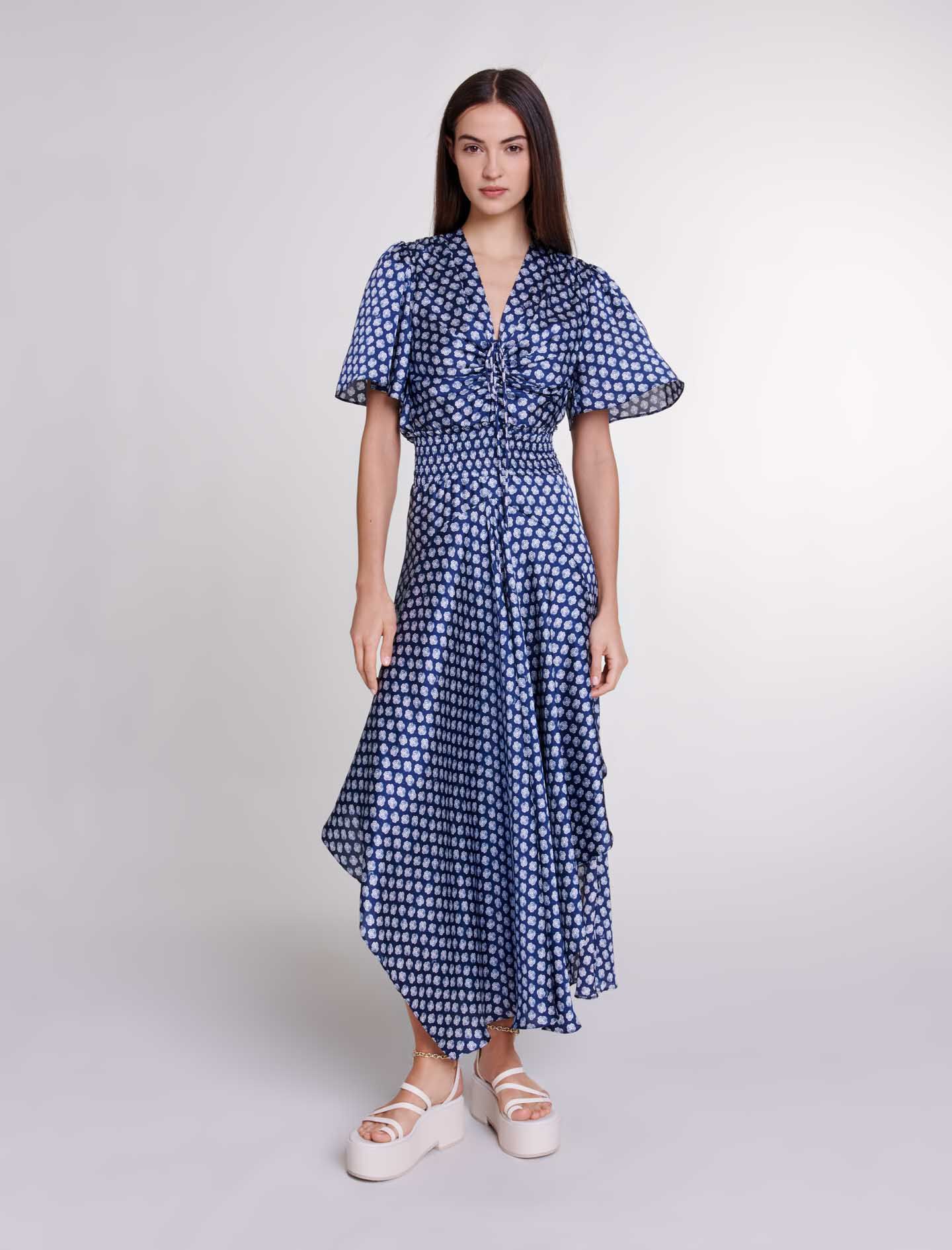Maje long dress cheap