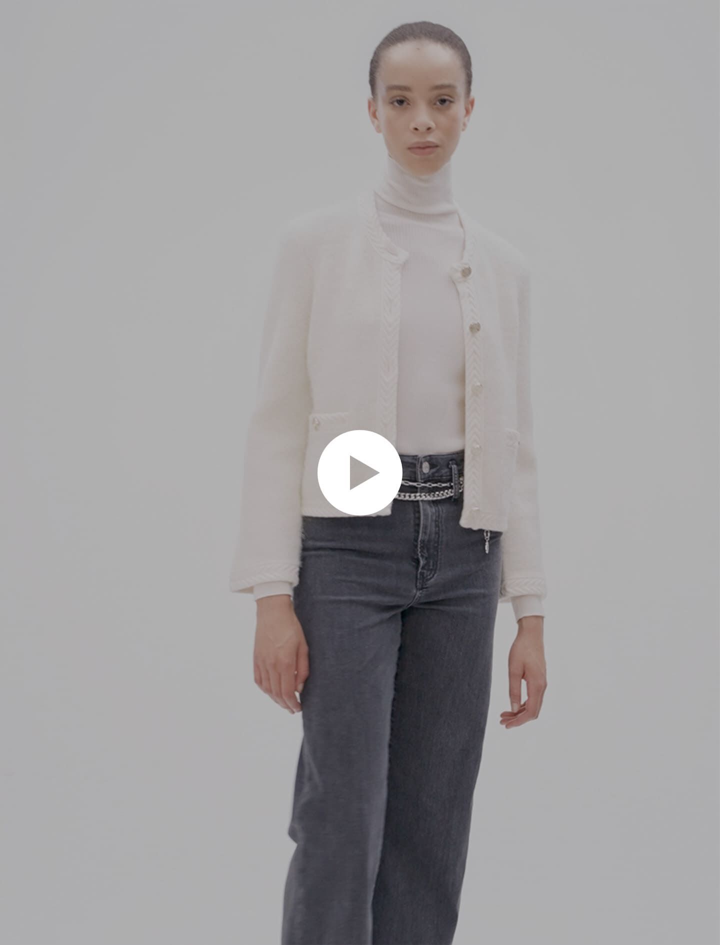 Maje white cardigan hotsell