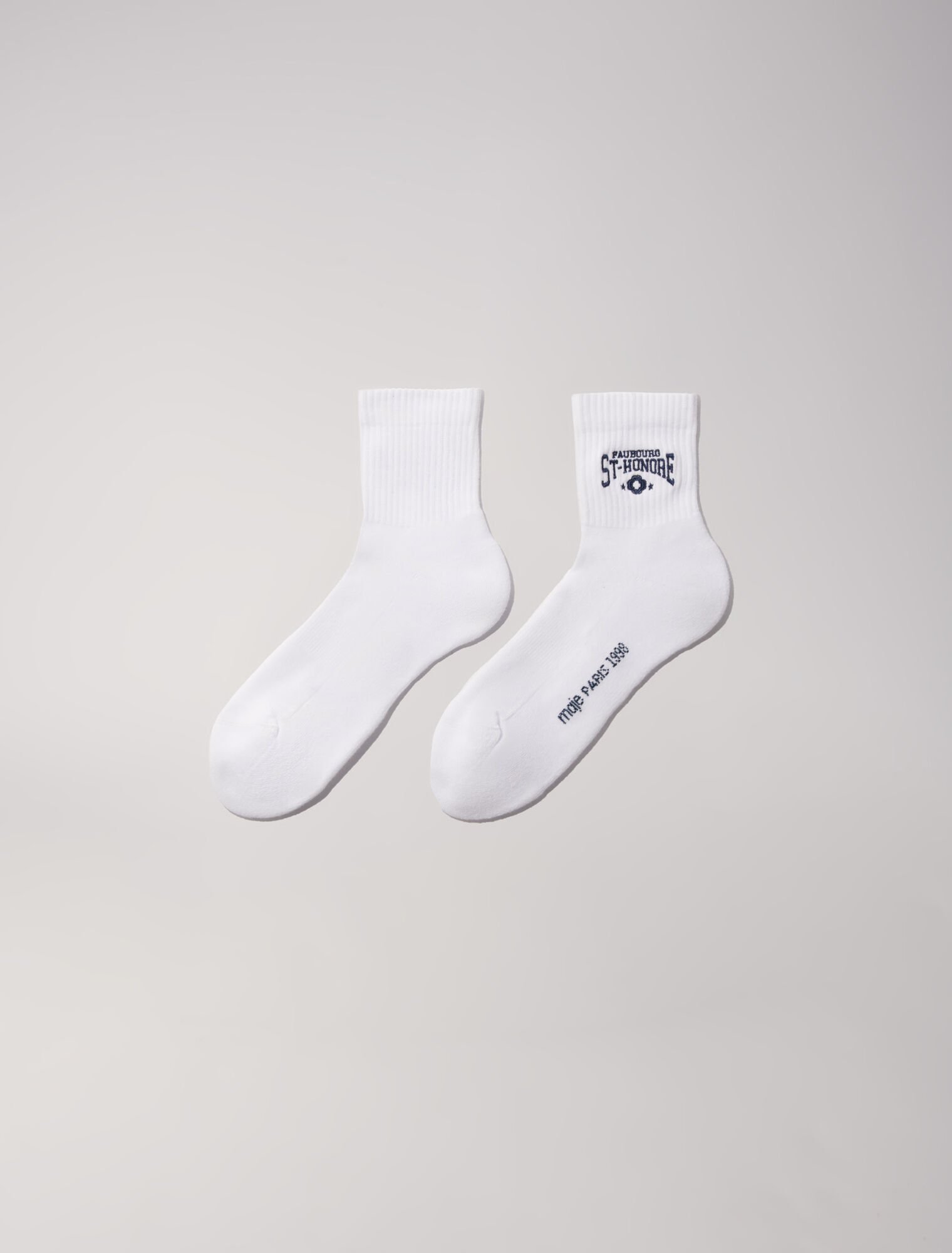 Saint Honoré embroidered socks