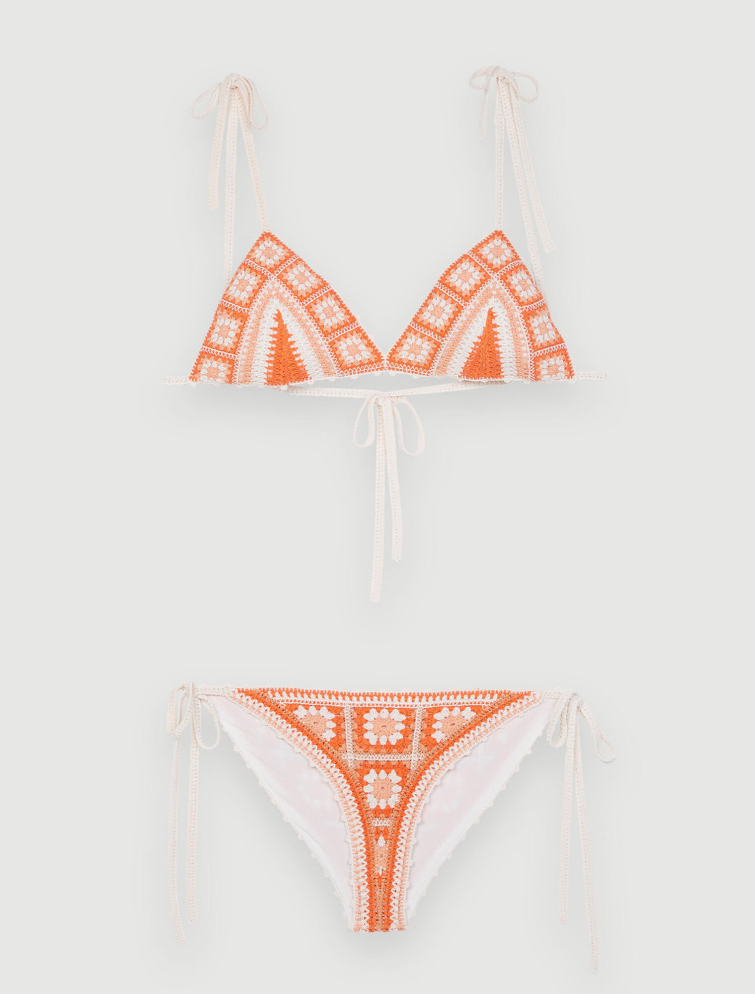 2-piece crochet swimsuit