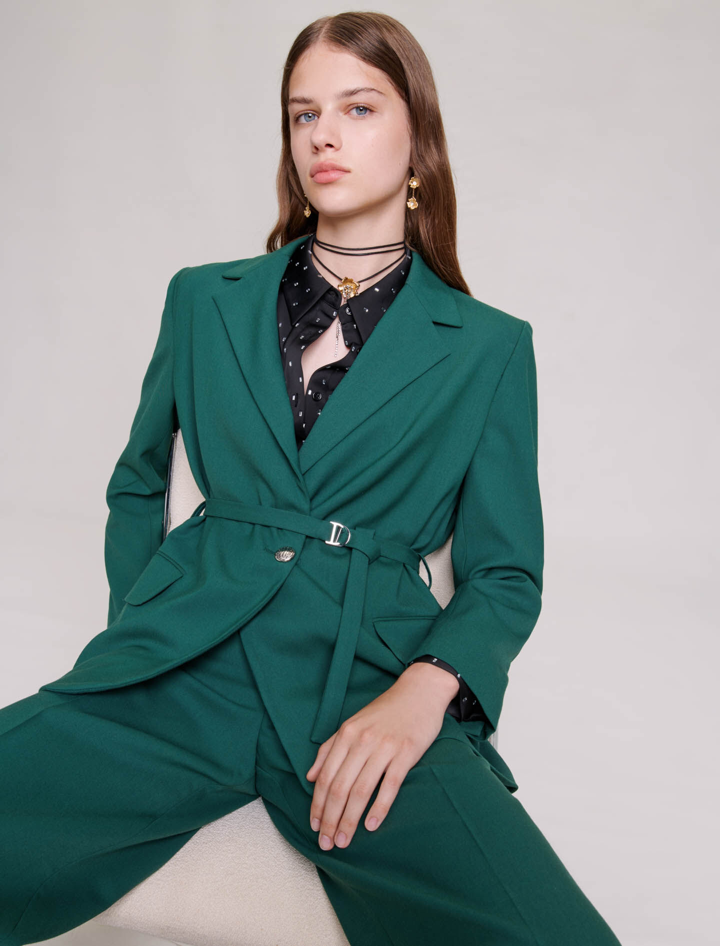Maje blazer sale shop