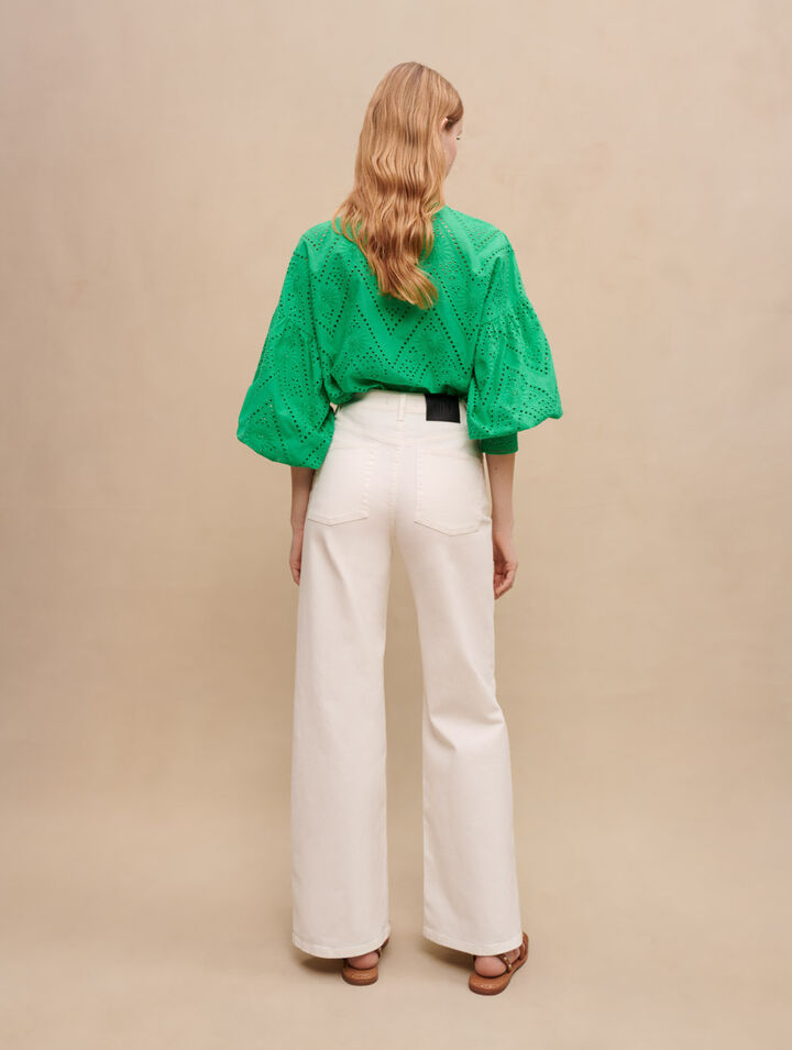 Wide-leg jeans
