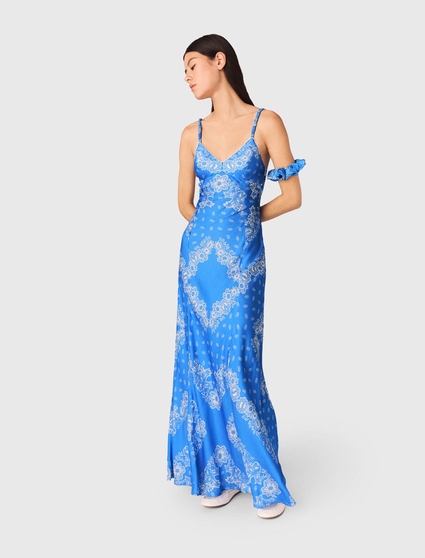 Patterned Maxi Dress 3