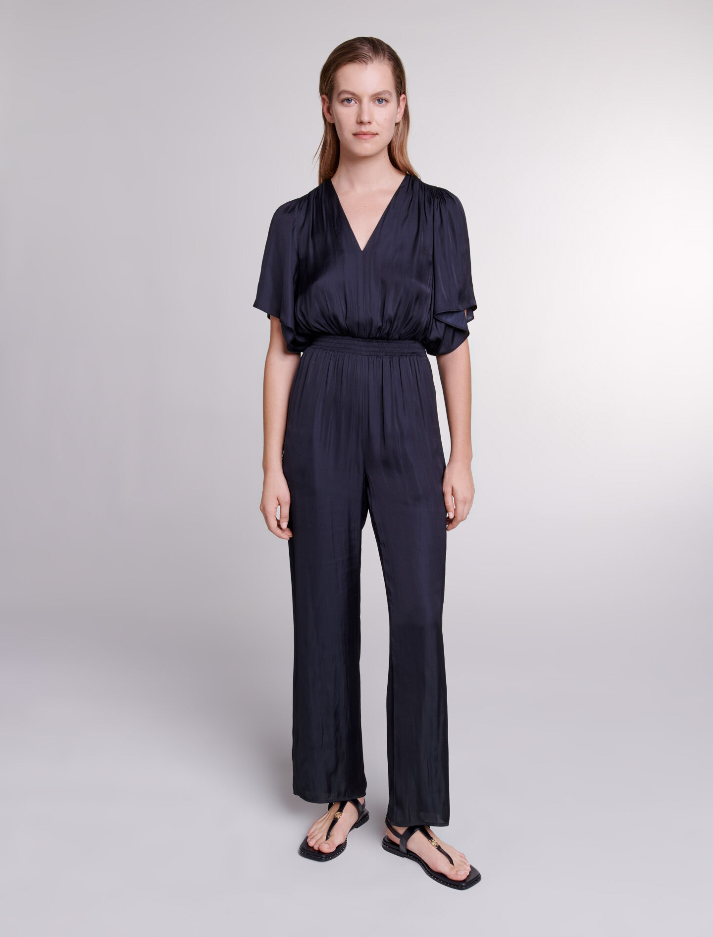 Maje jumpsuit sale deals