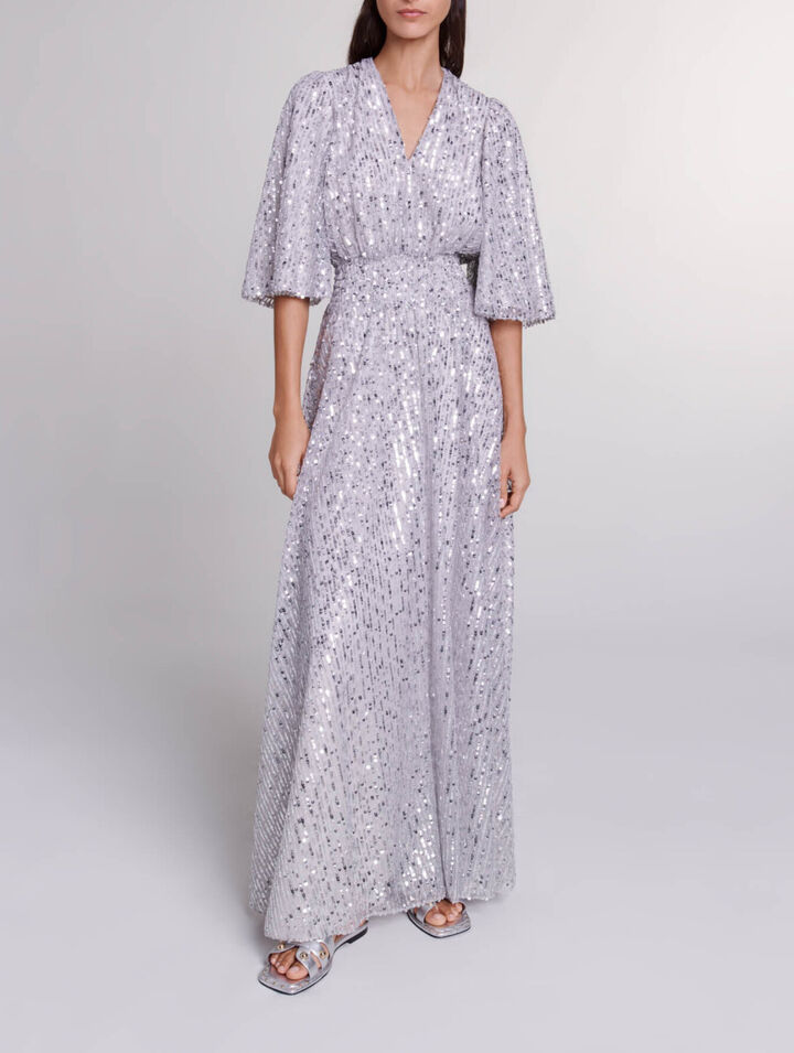 Sequin maxi dress