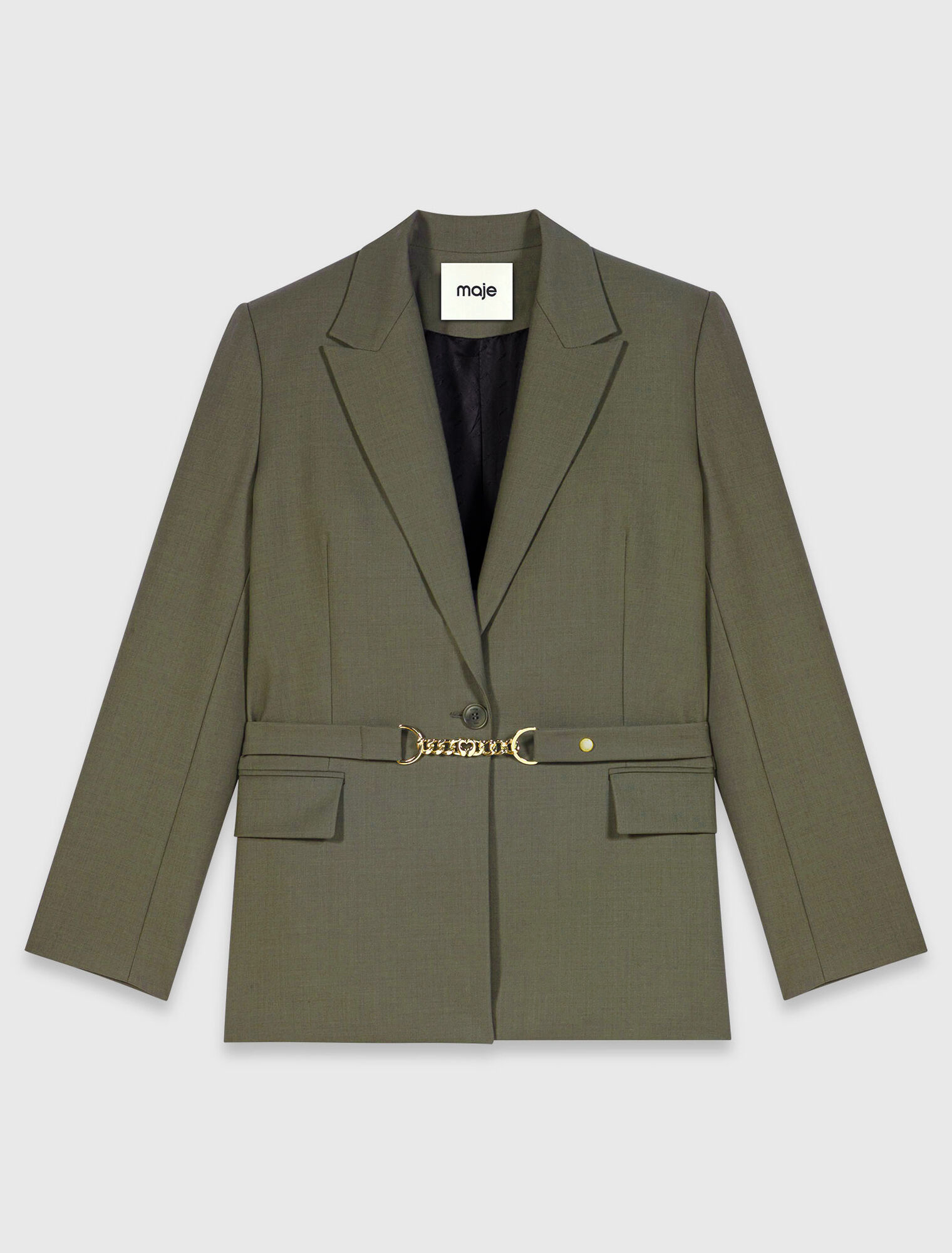 Single-breasted suit jacket