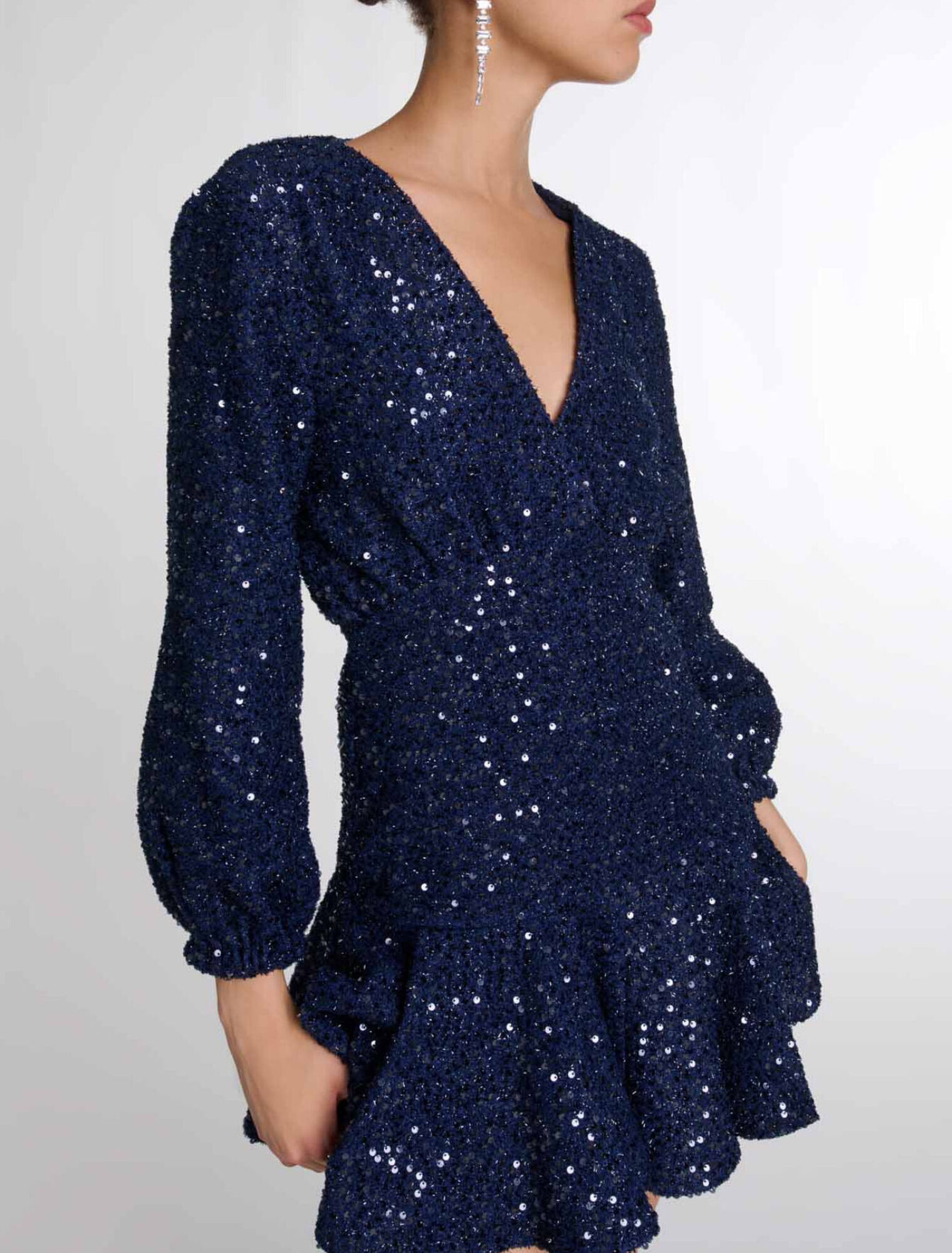 Short sequin dress