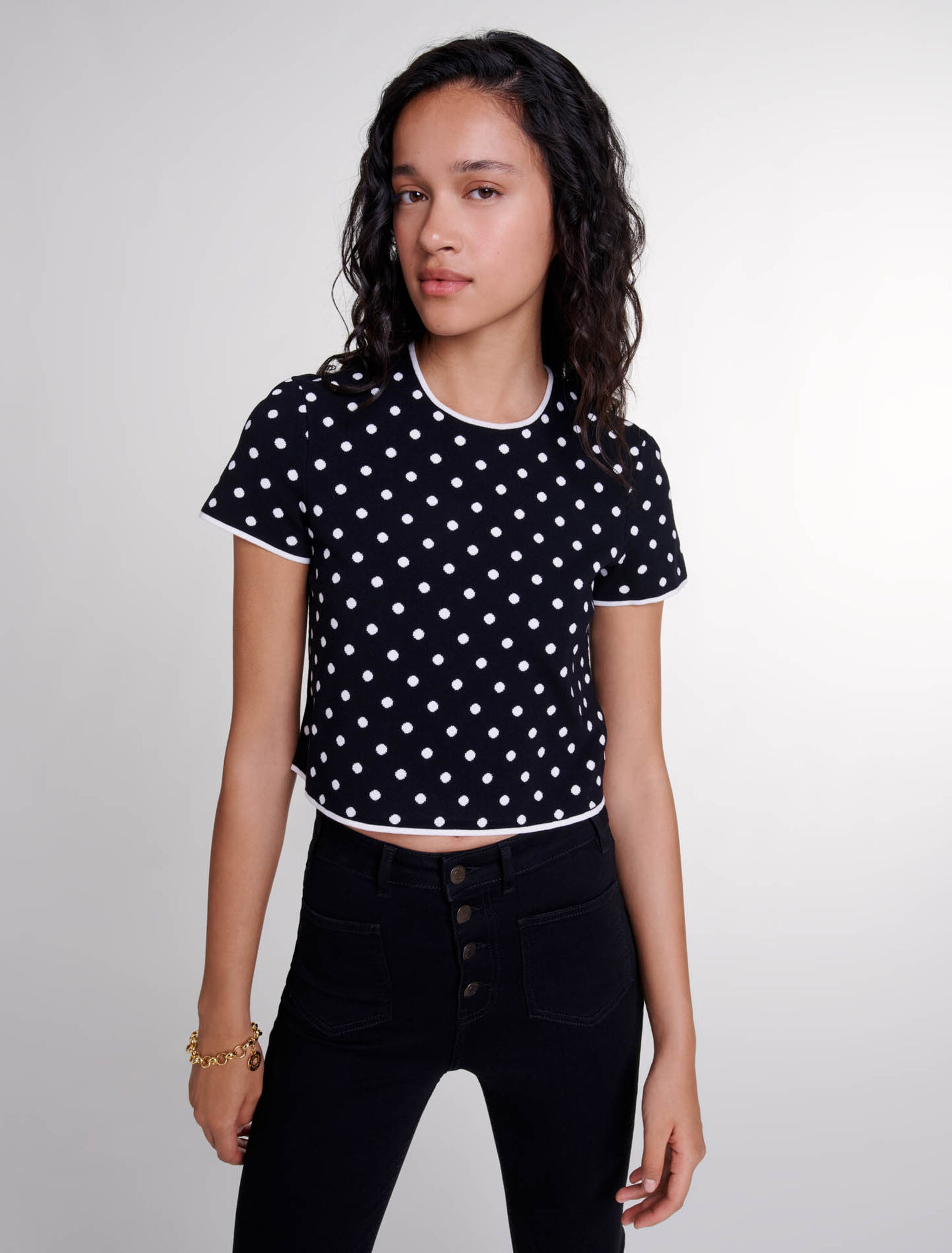 Fancy knit top 