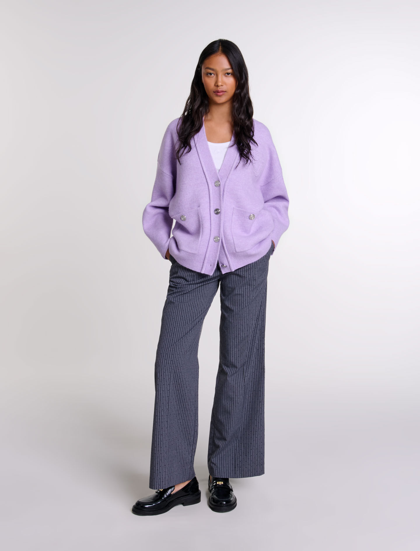 Longline cardigan Cardigans Maje