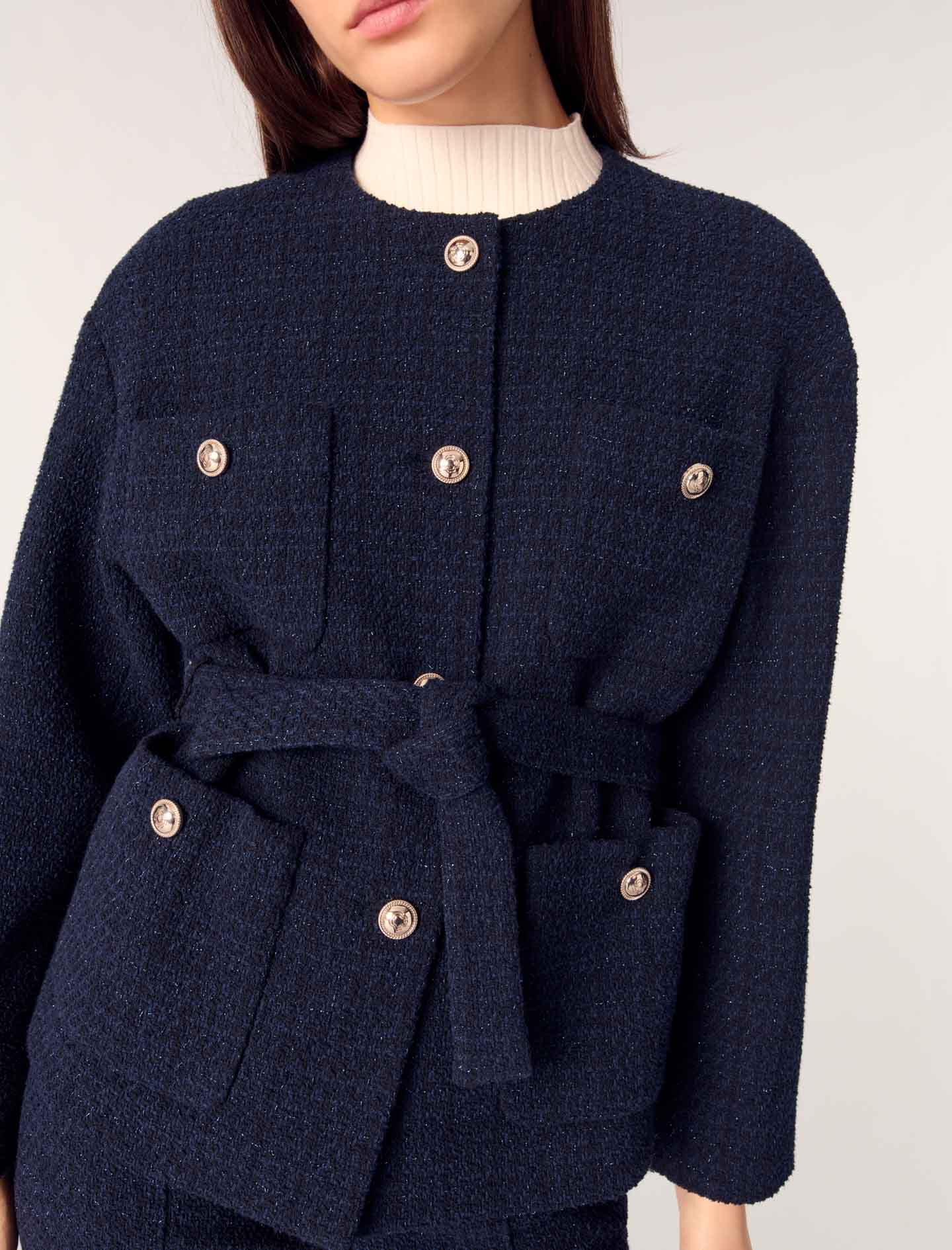 期間限定のお買い得商品 - jacket tweed 4-pocket Blazers Maje | ジャケット・アウター