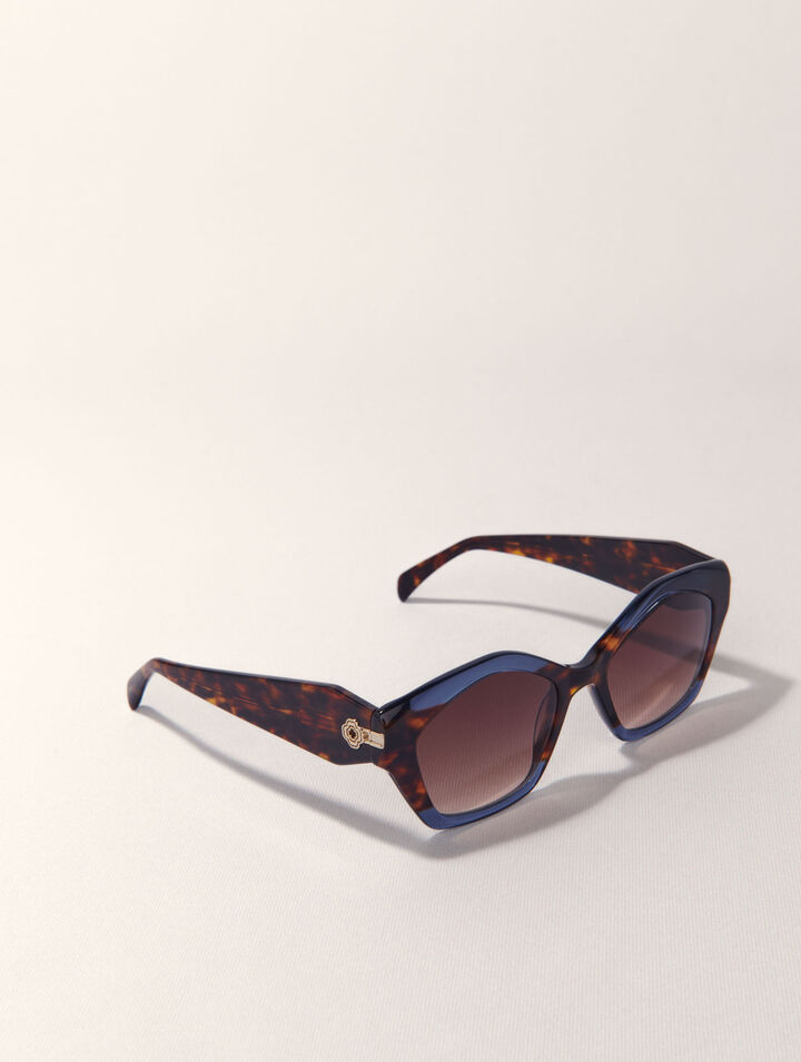 Acetate cat-eye glasses
