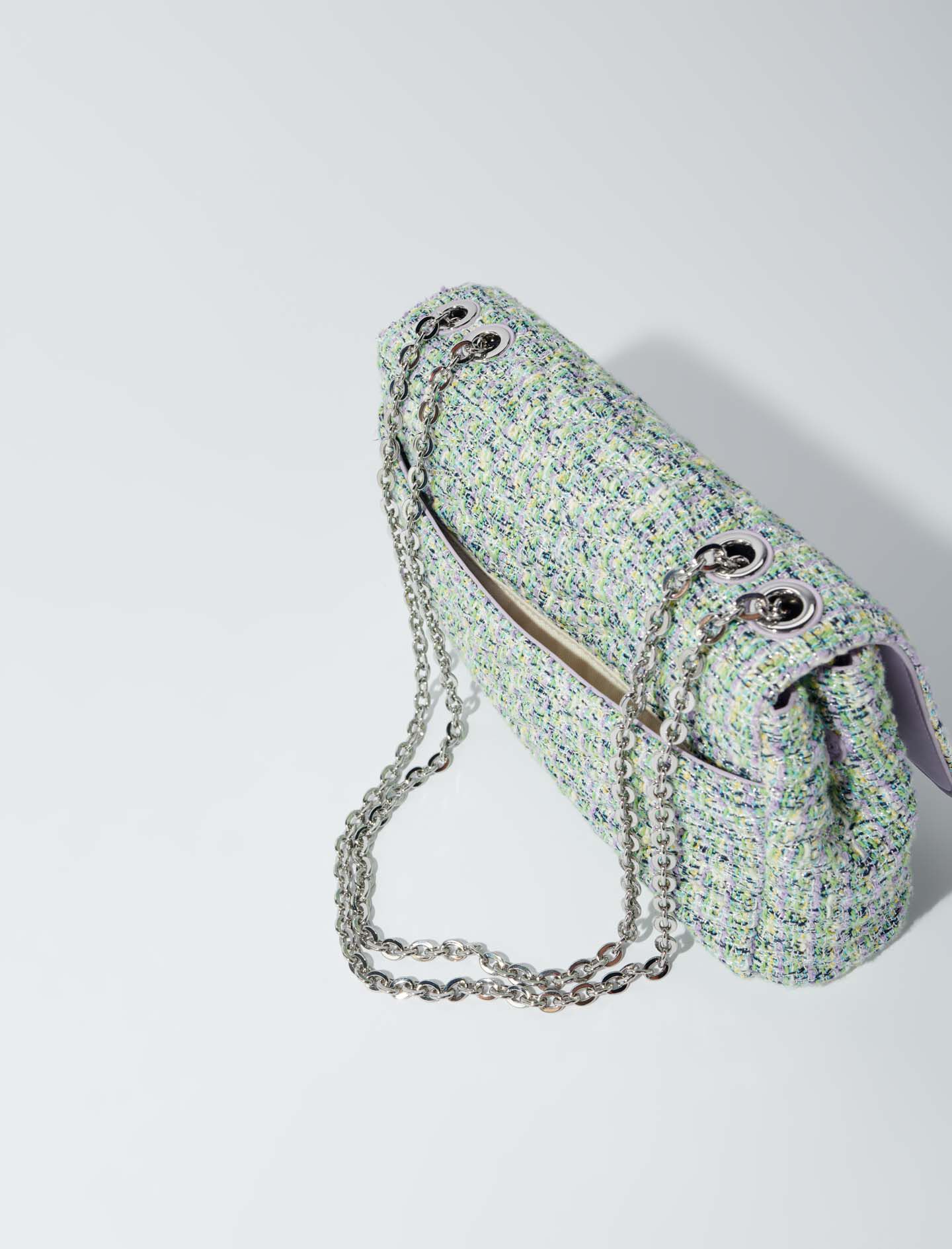 Tweed chain bag on sale