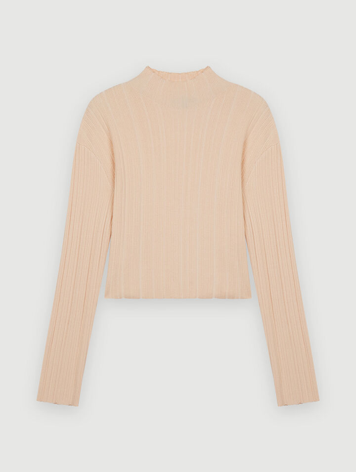 Ribbed sweater