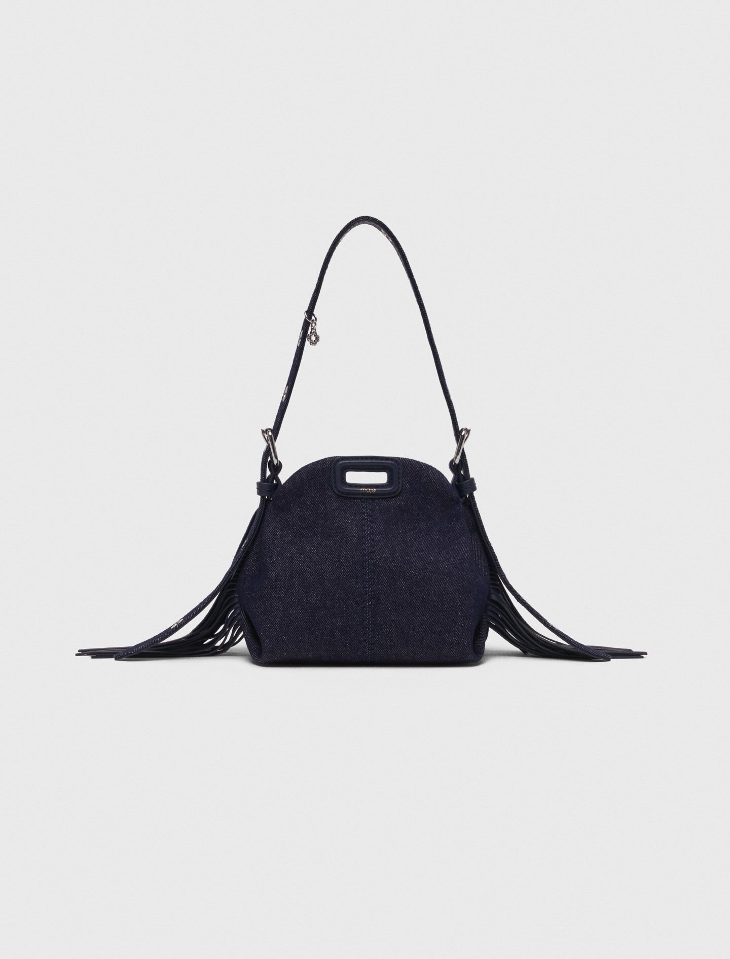 Miss M micro denim bag Blue for Women | Maje