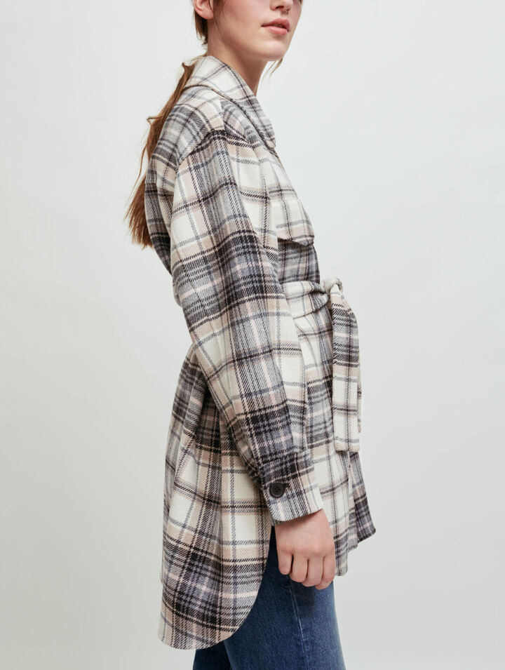 Check overshirt