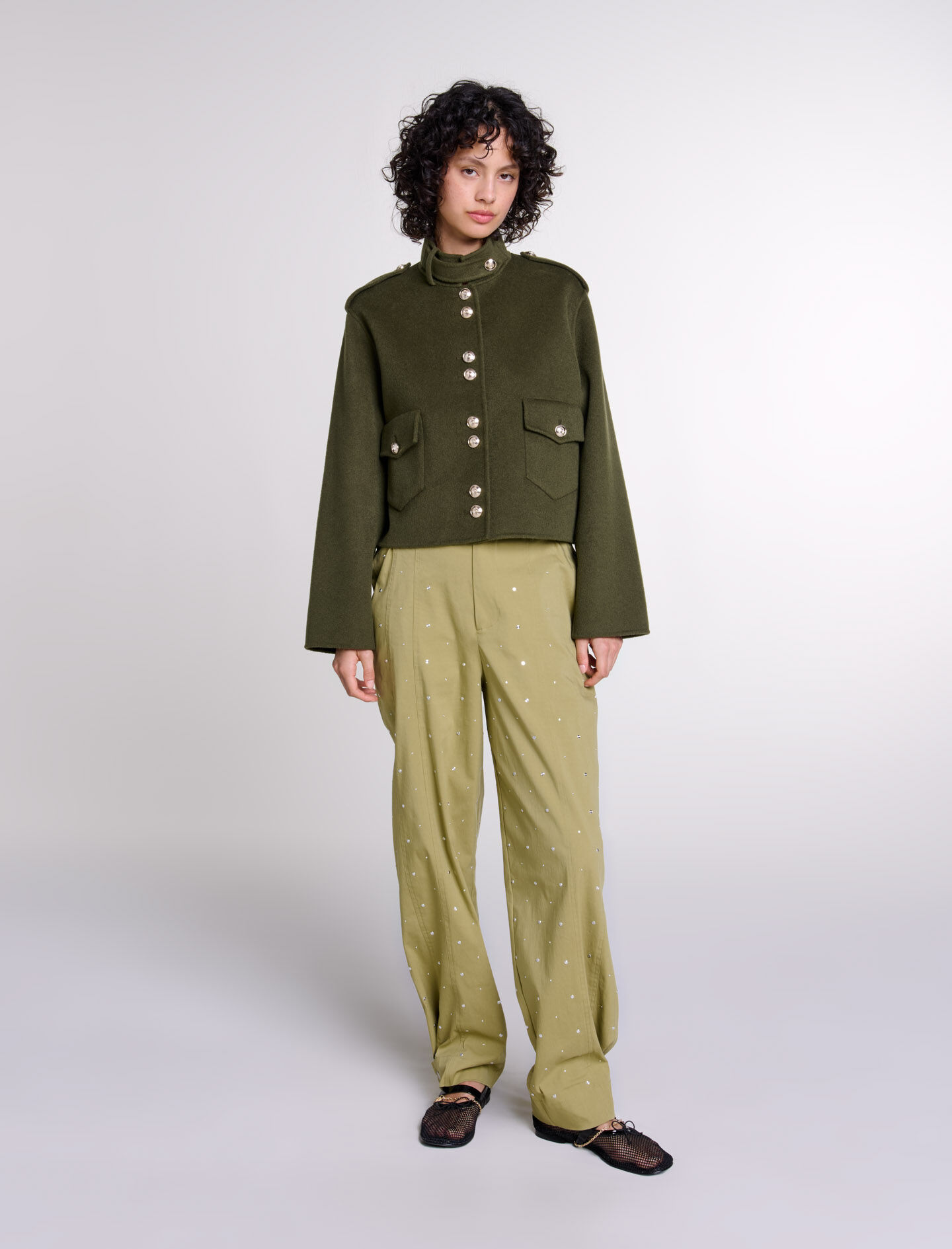 Double sided jacket Blazers Maje