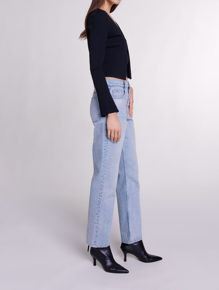 Stretch knit twin set