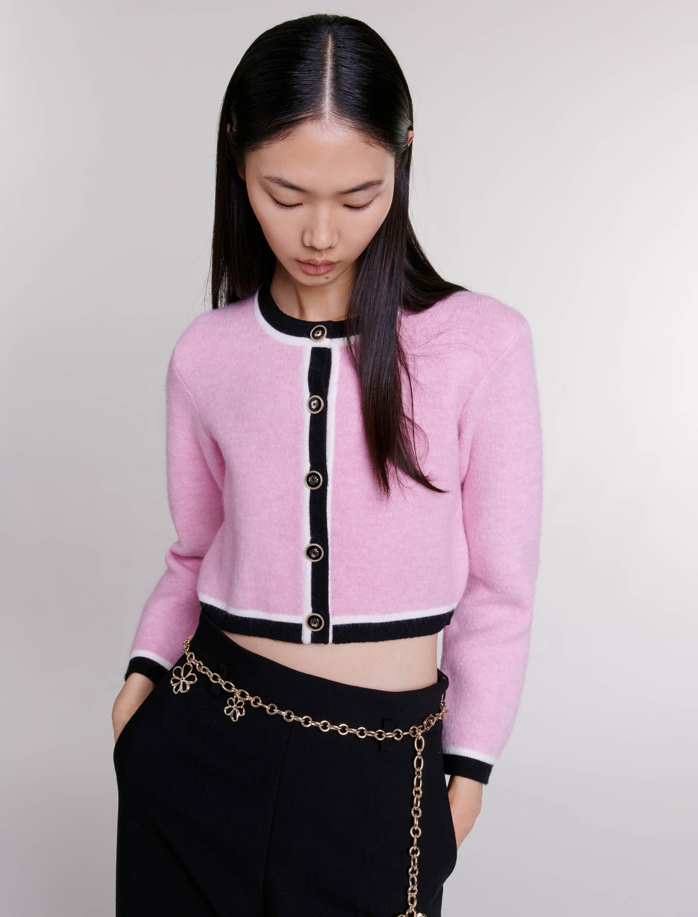 Maje knit cardigan online