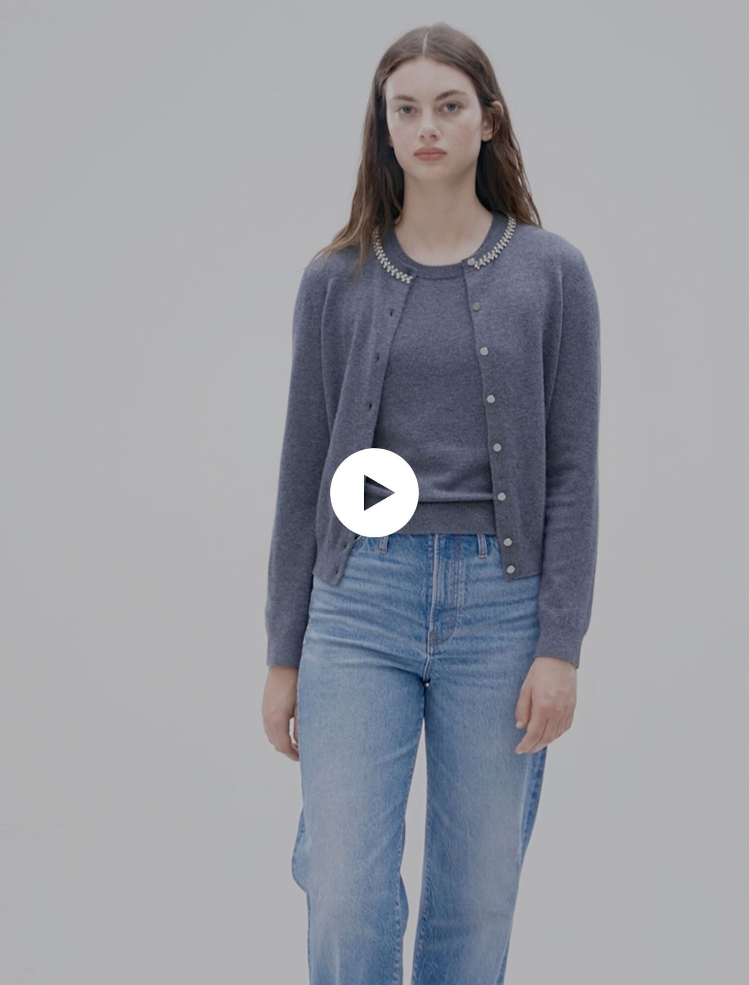 2-in-1 cashmere cardigan