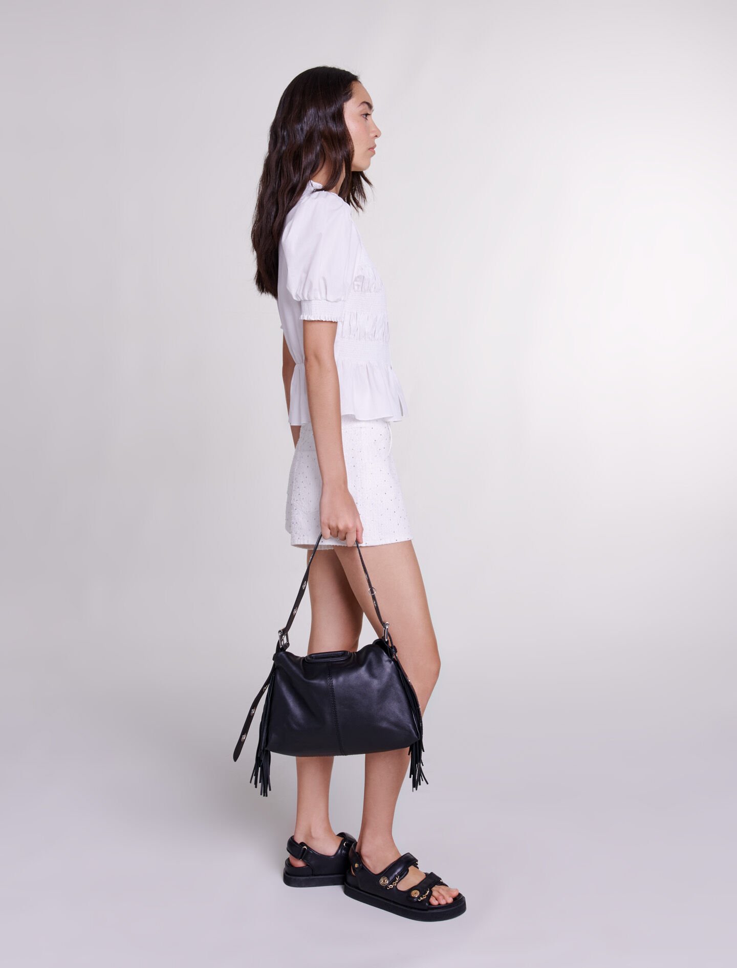 【新品】Bonjour Smocked Blouse 4Y 新品】Bonjour Smocked Blouse 4Y - メルカリ