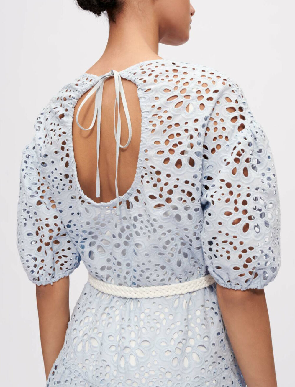 Maje guipure dress 2025